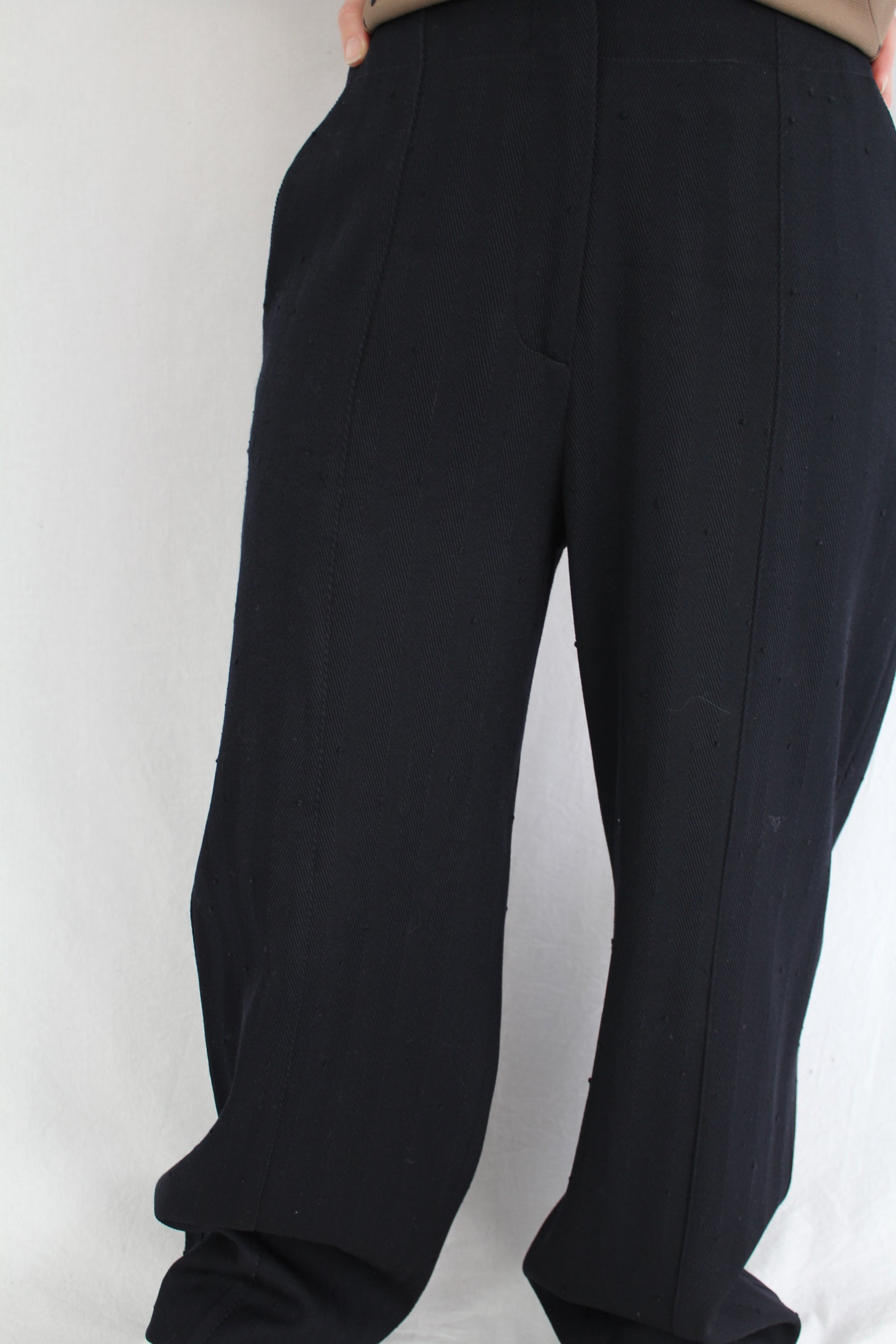 Raey - Wool Textured Suit Pant