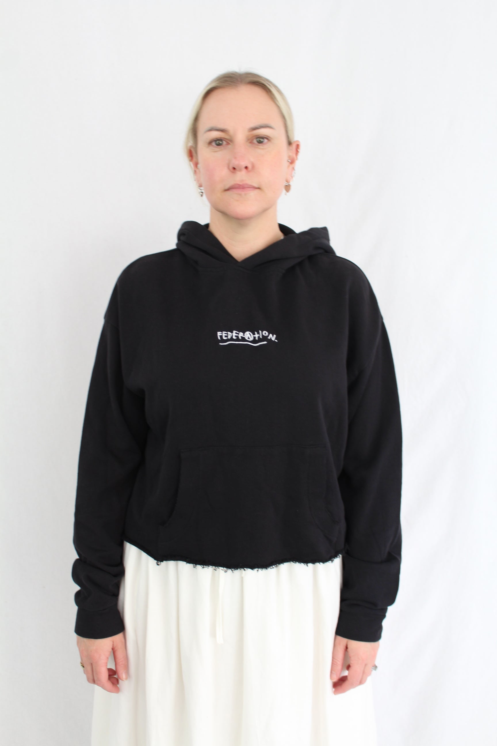 Federation - Cropped Hoodie