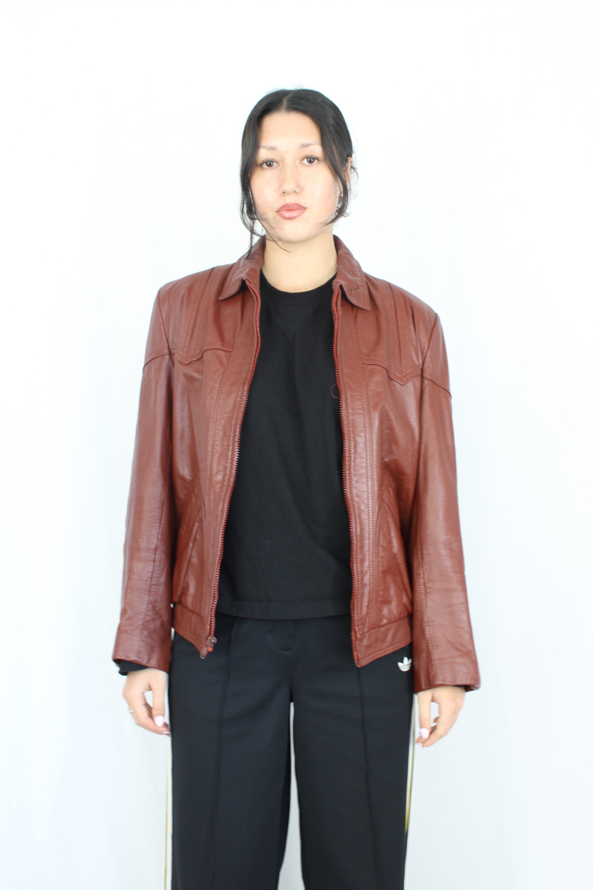 Peter England - Vintage Leather Jacket
