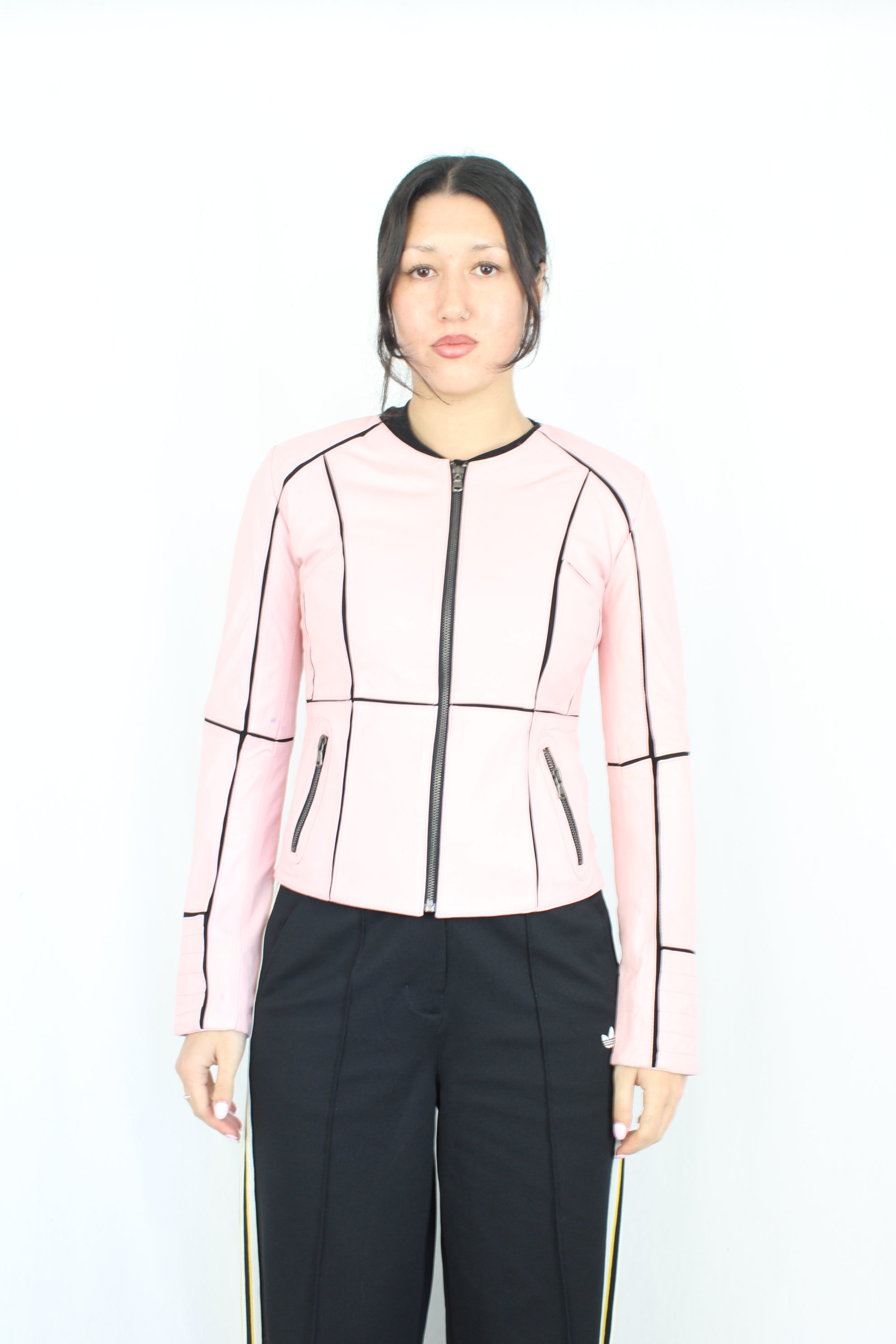 Deda - Vintage Panel Leather Jacket