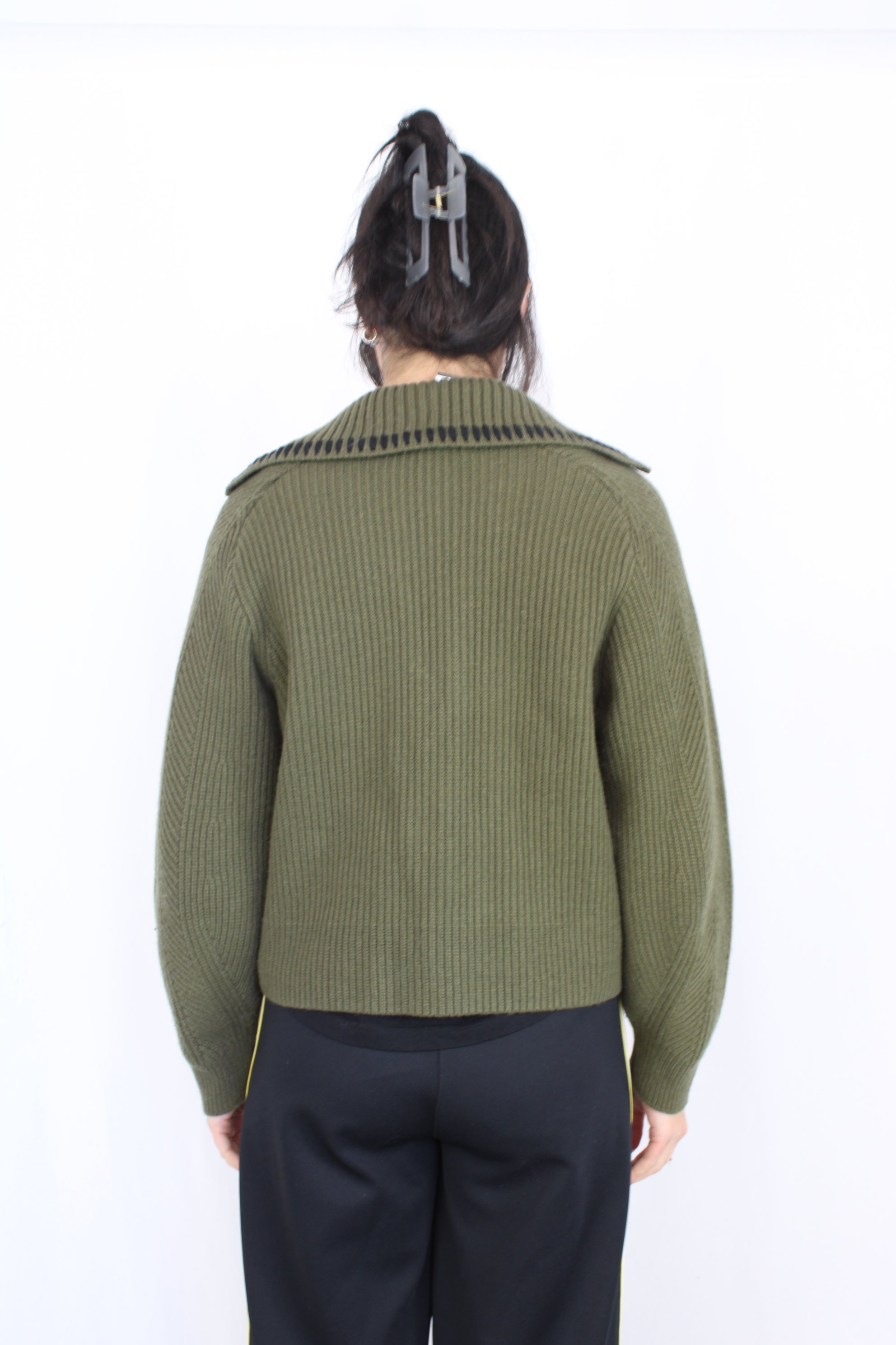 Max - Wool Green Jumper