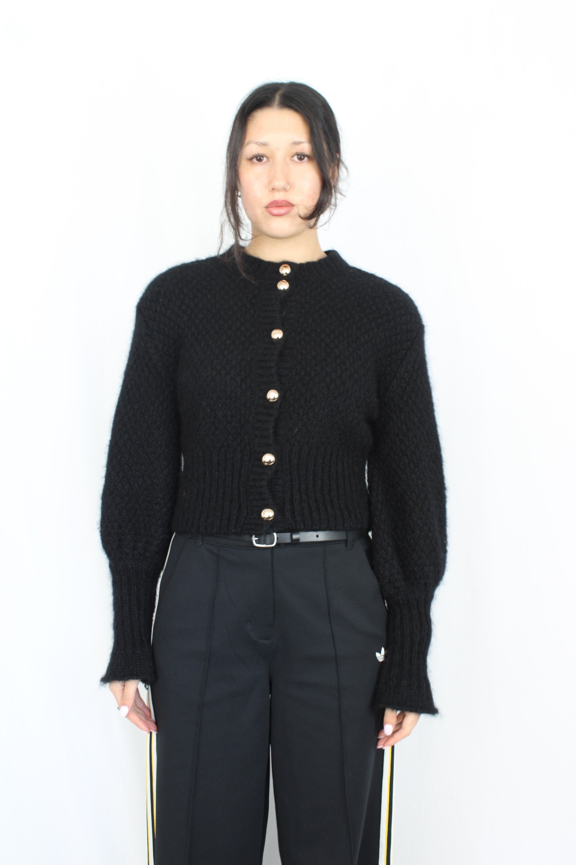 Ruby - Black Matilda Cardigan