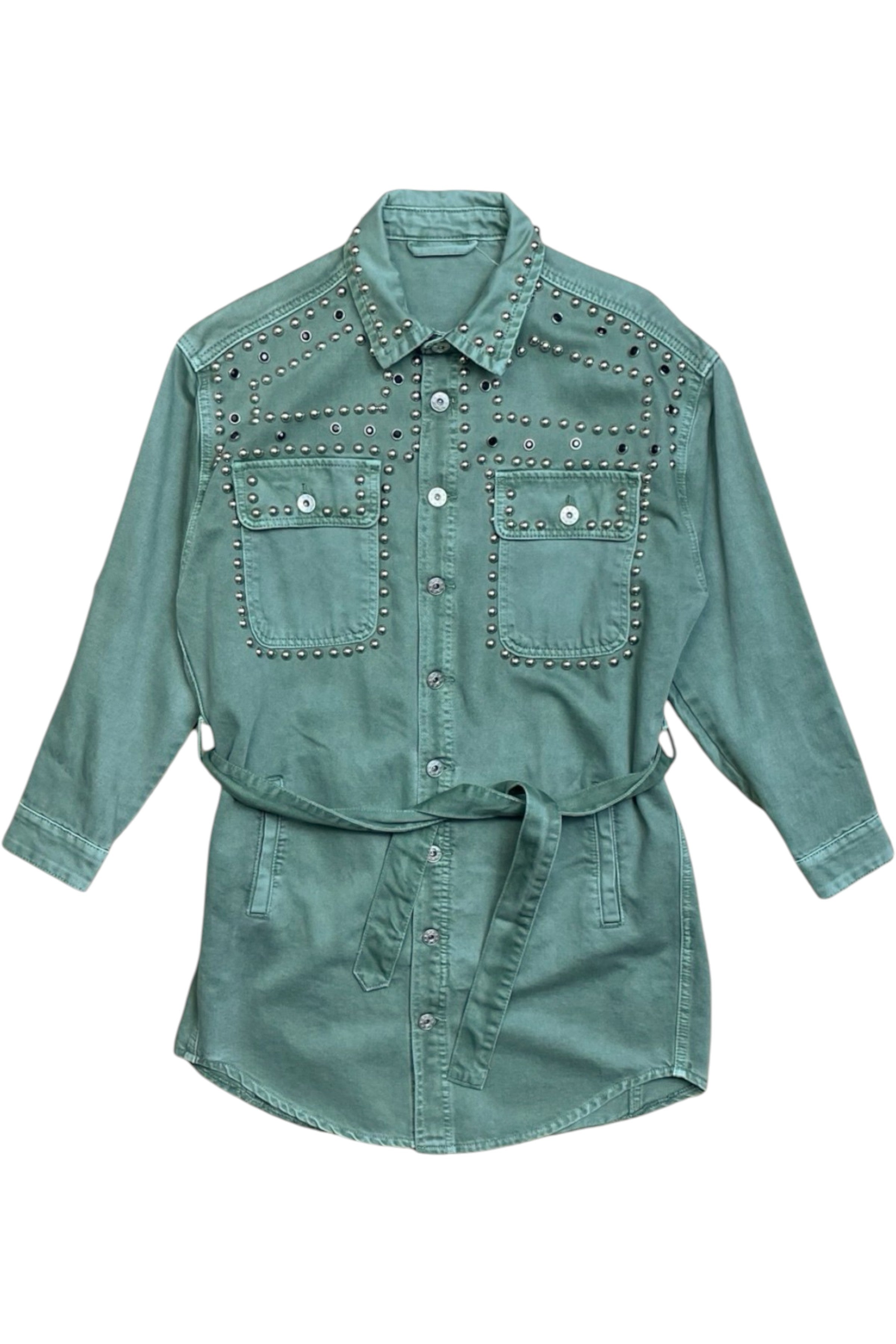 Melly & Co - Studded Denim Jacket
