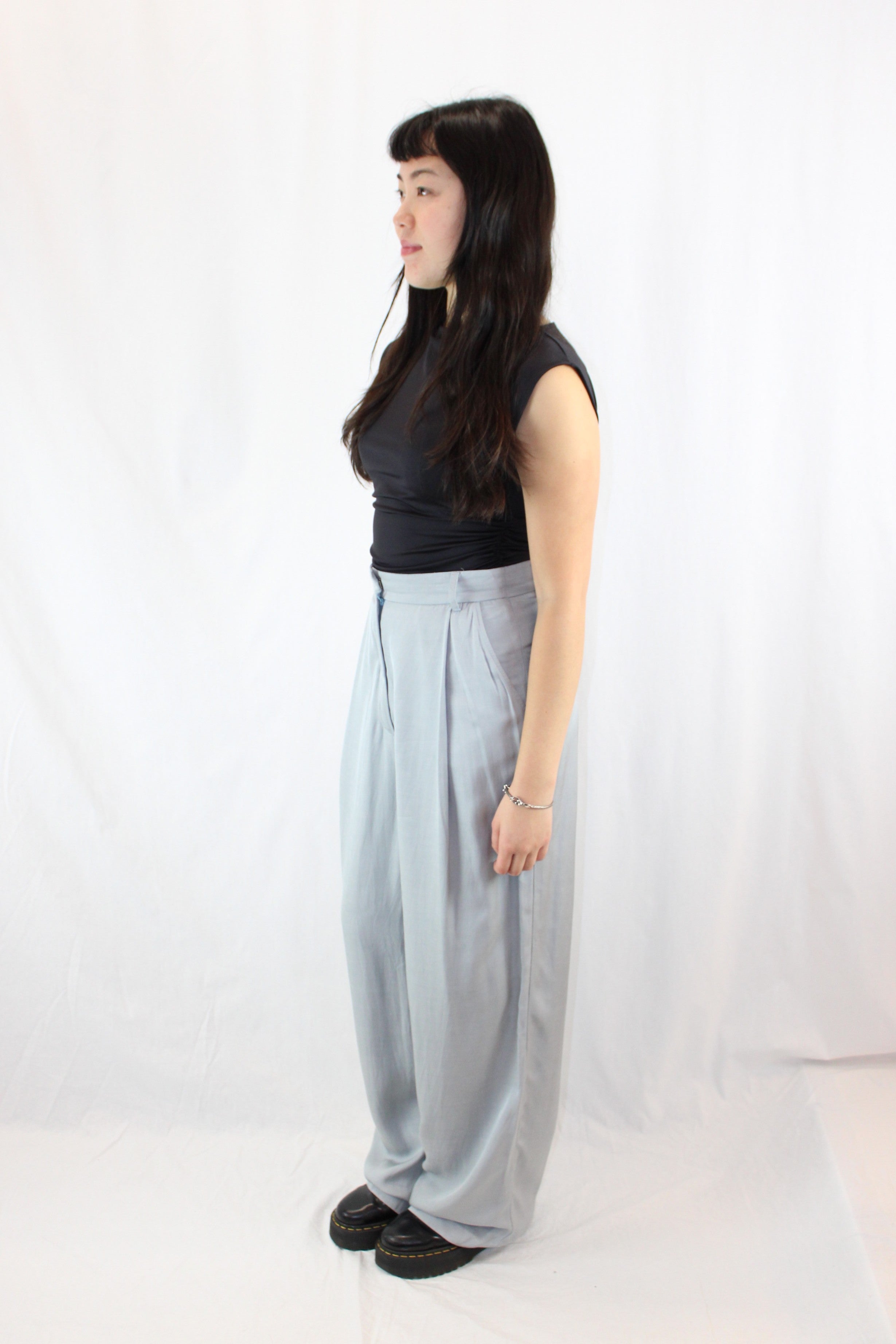Stolen Girlfriends Club - Pleated Wide Leg Pants