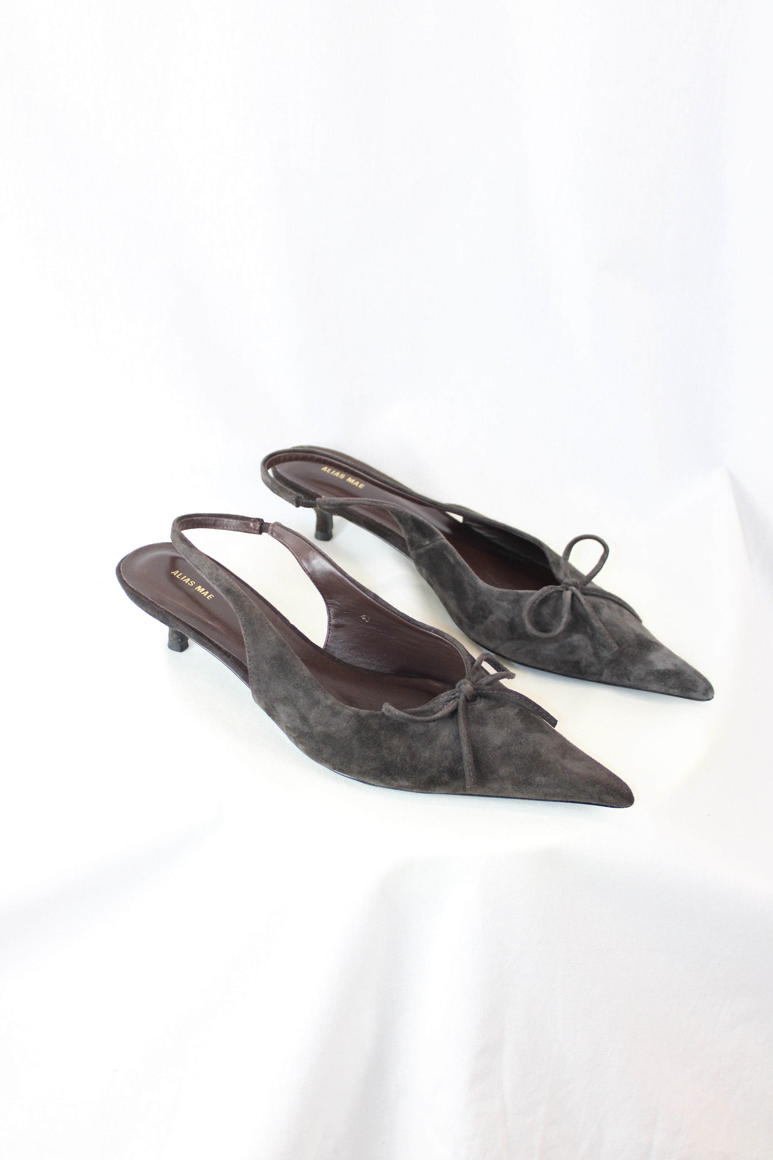 Alias Mae - Suede Kitten Heels