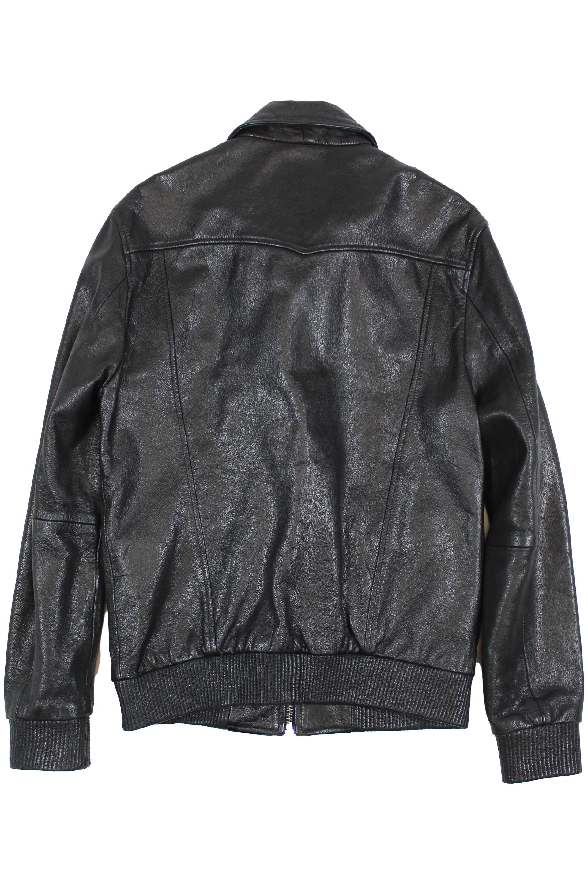 Super Dry - Leather Jacket