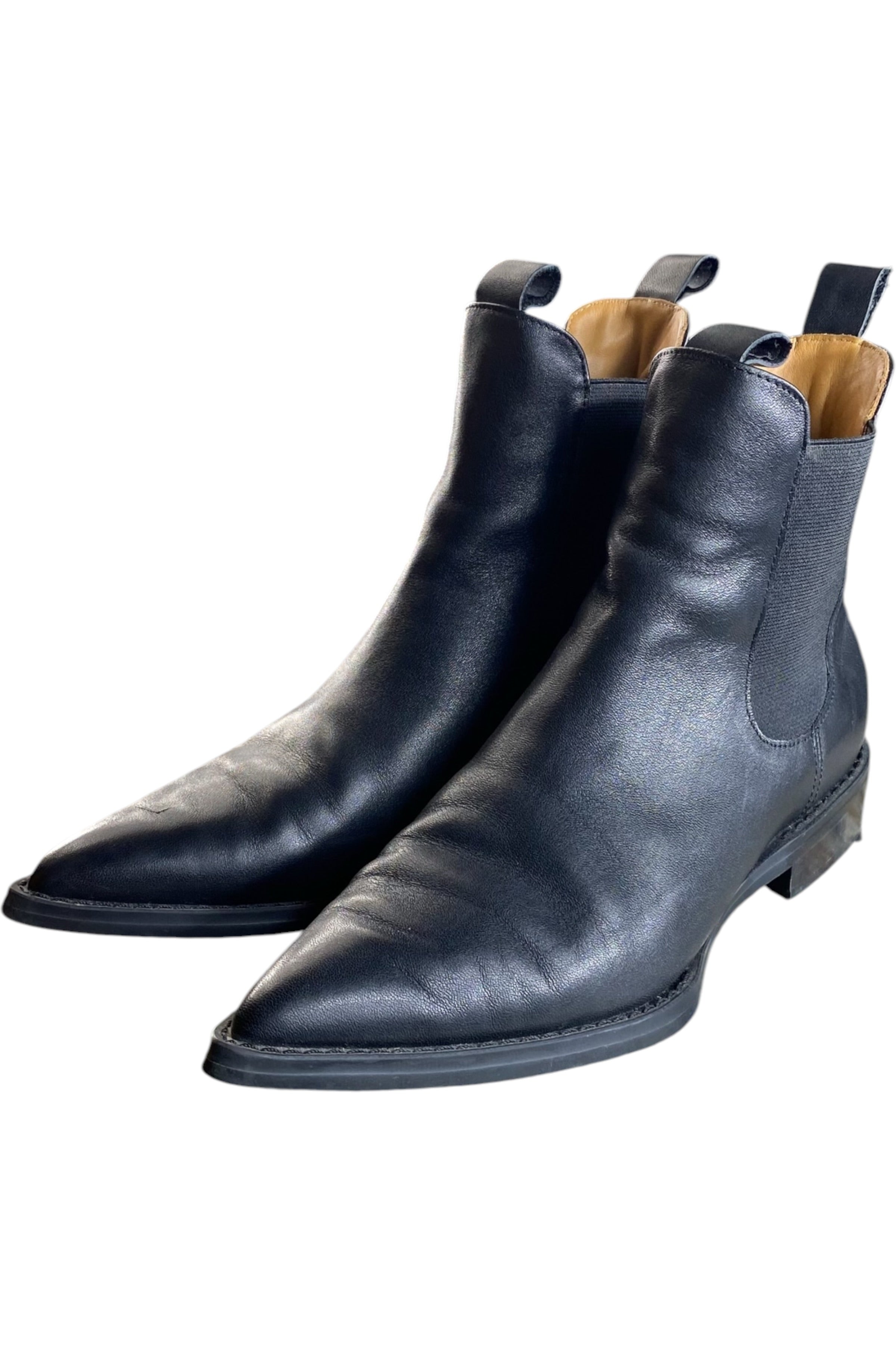 LA Tribe - Leather Ankle Boots