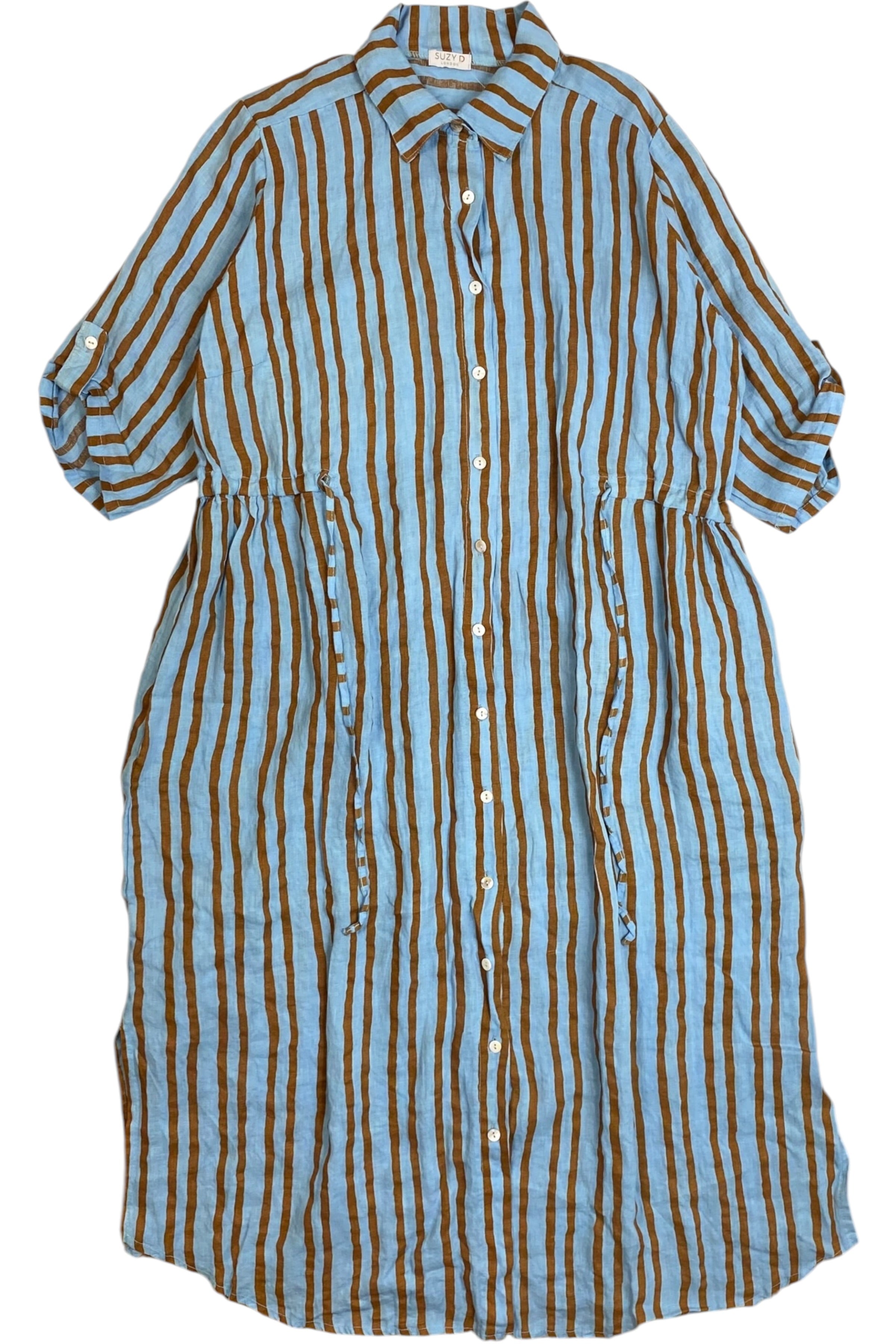 Suzy D - Striped Maxi Dress