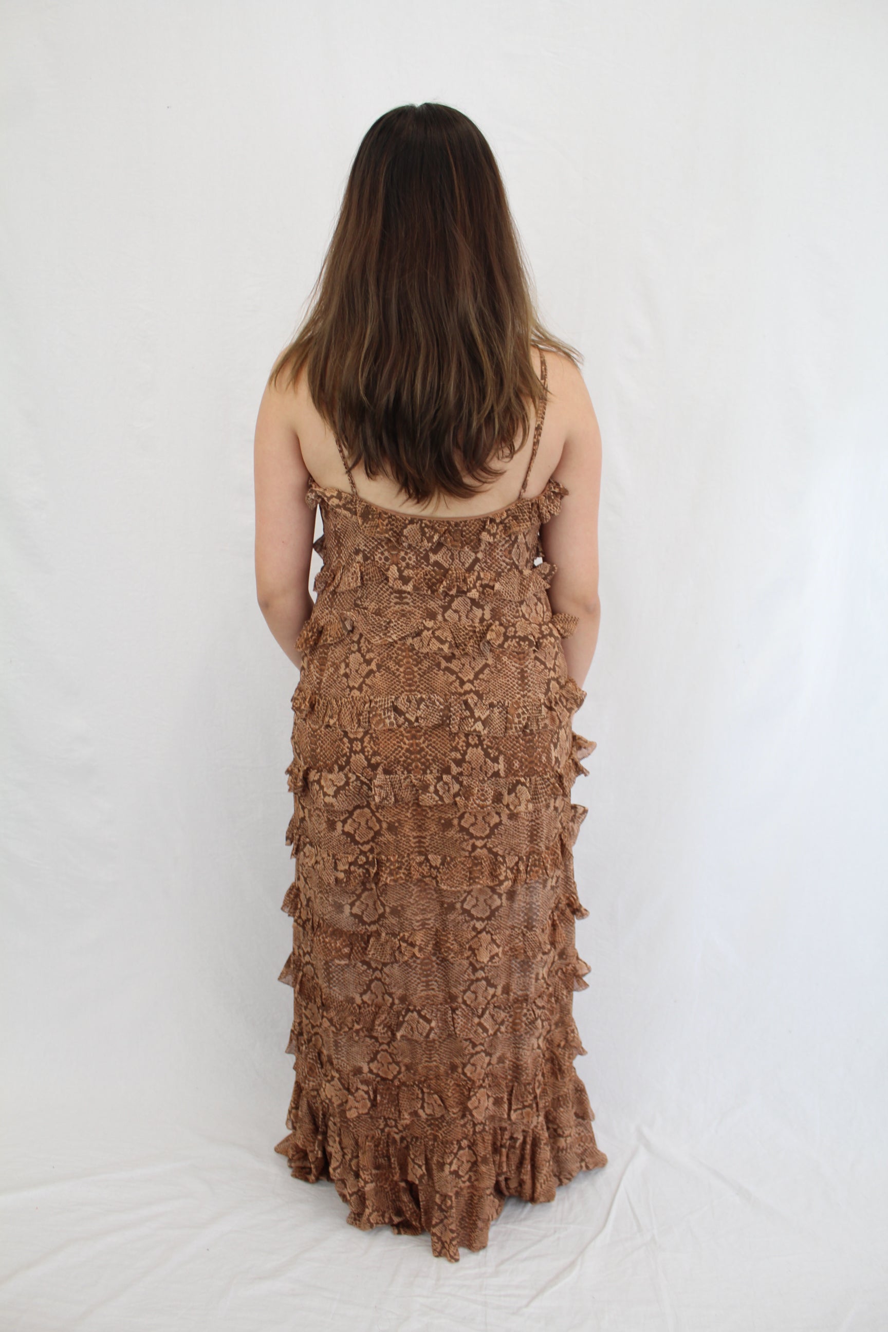 Hansen & Gretel - Ruffle Maxi Dress