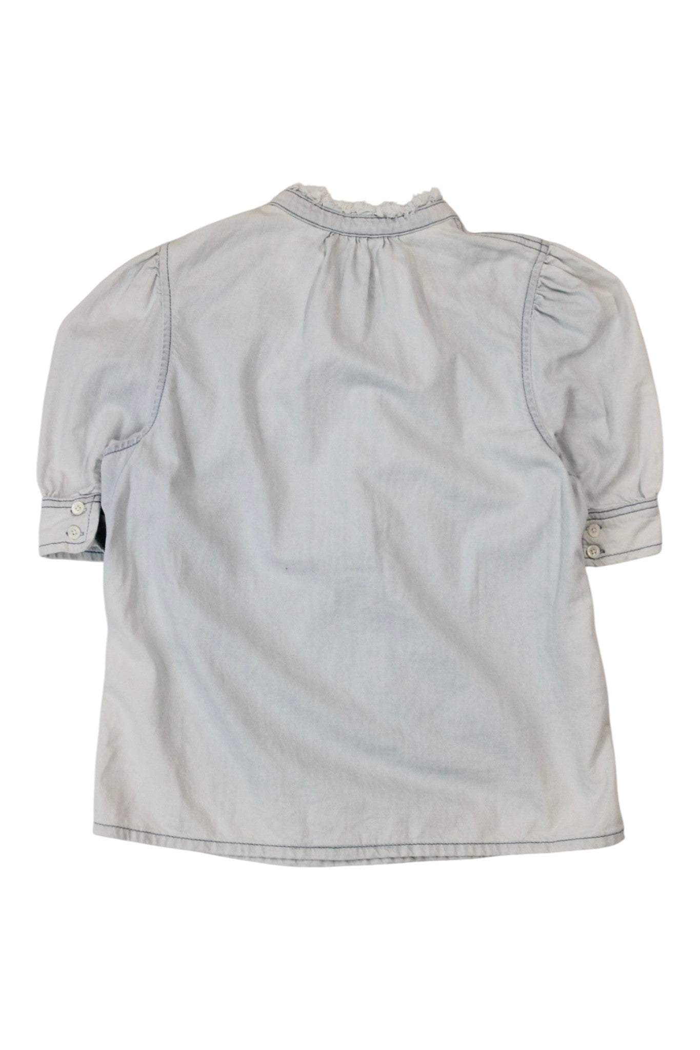Frame - Demin Gather Top
