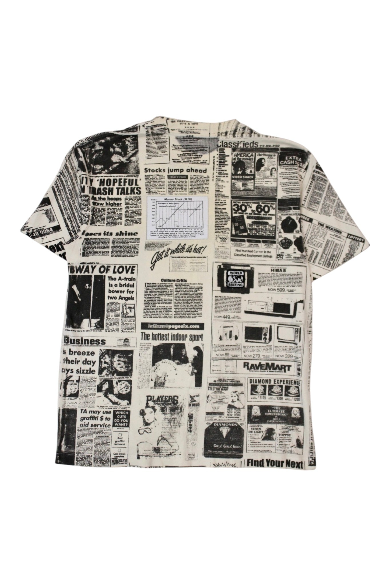 Alexander Wang - Newsprint Tee