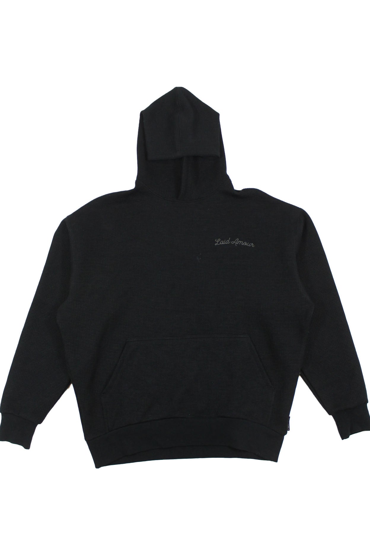 I Love Ugly - Waffle Hoodie