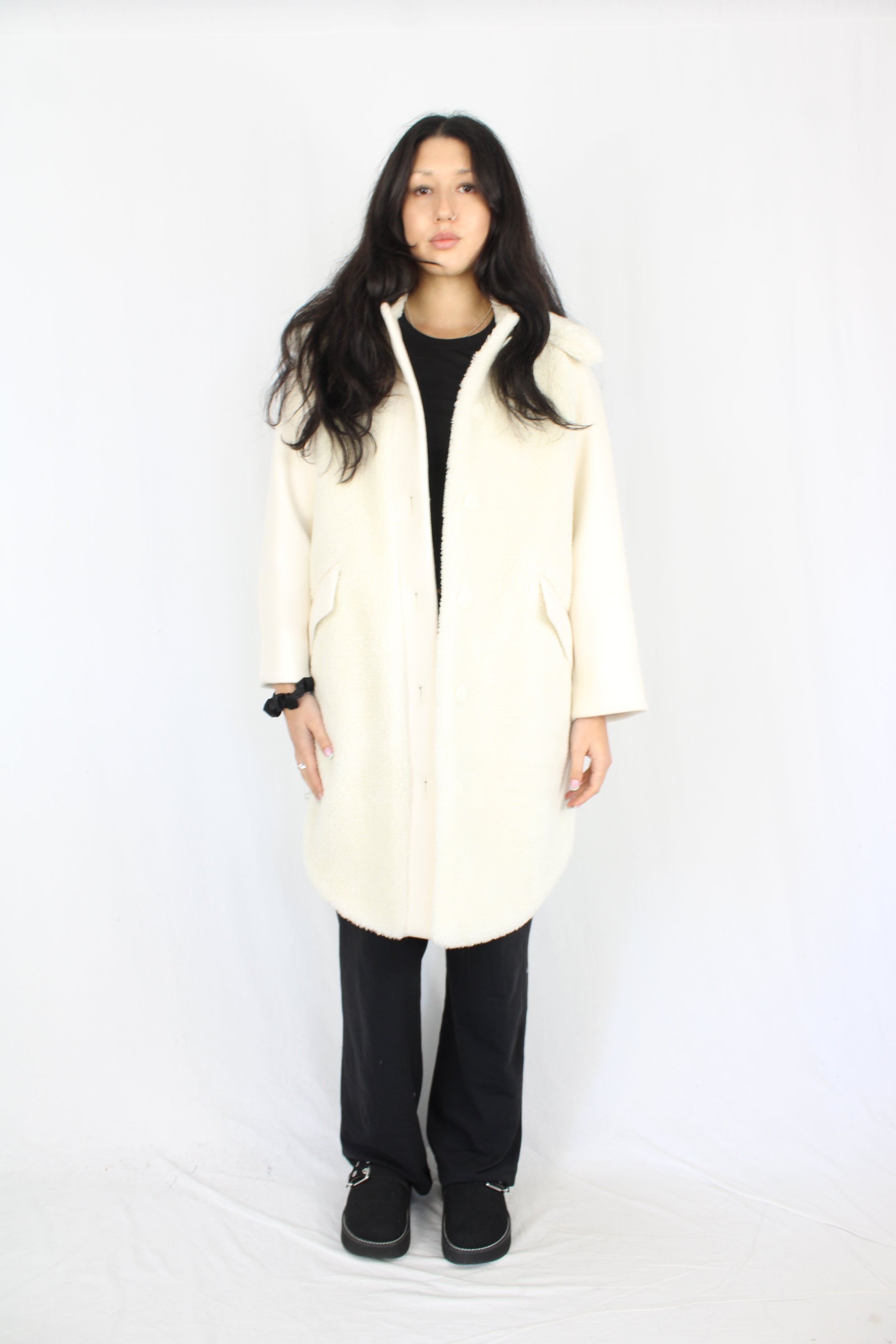Country Road - Sherpa Wool Coat