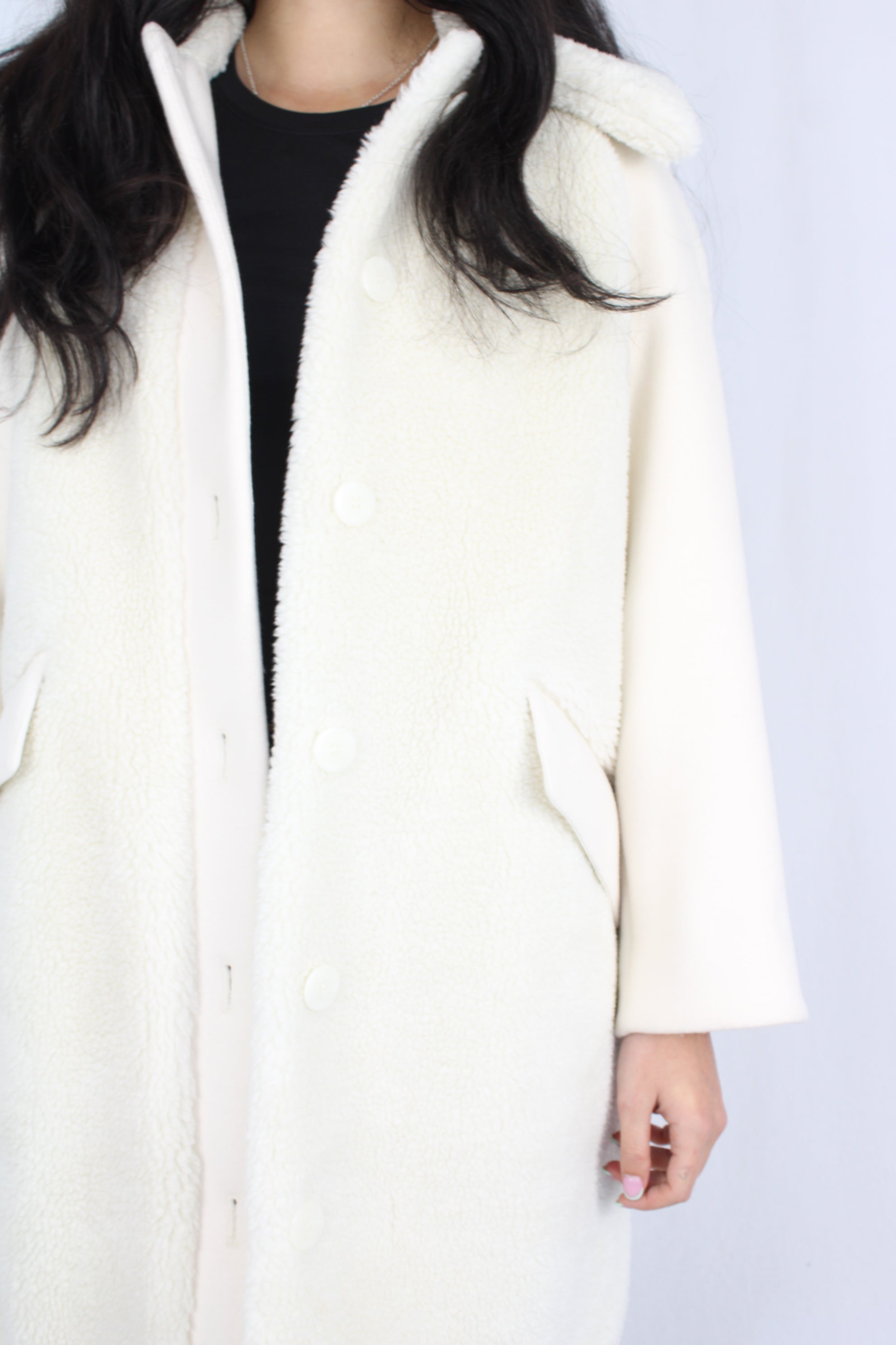 Country Road - Sherpa Wool Coat