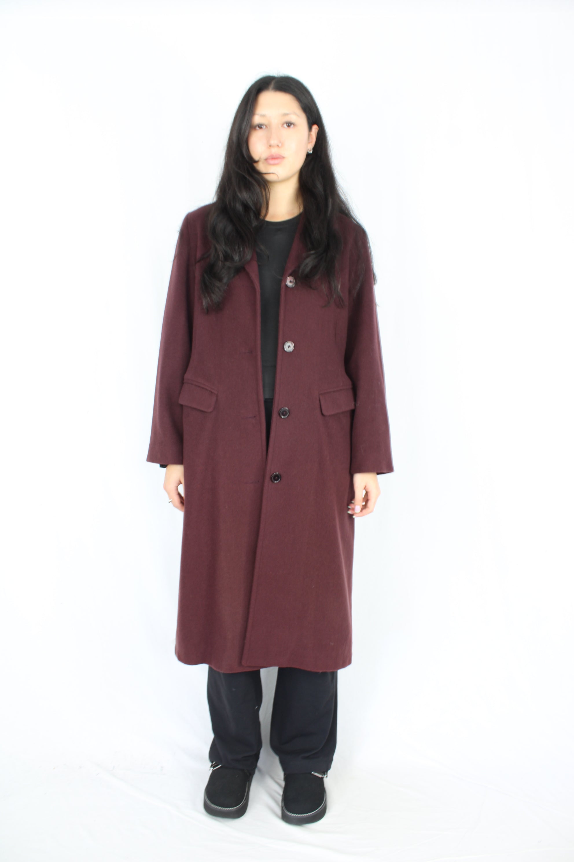 L.L. Bean - Vintage Wool Cashmere Coat