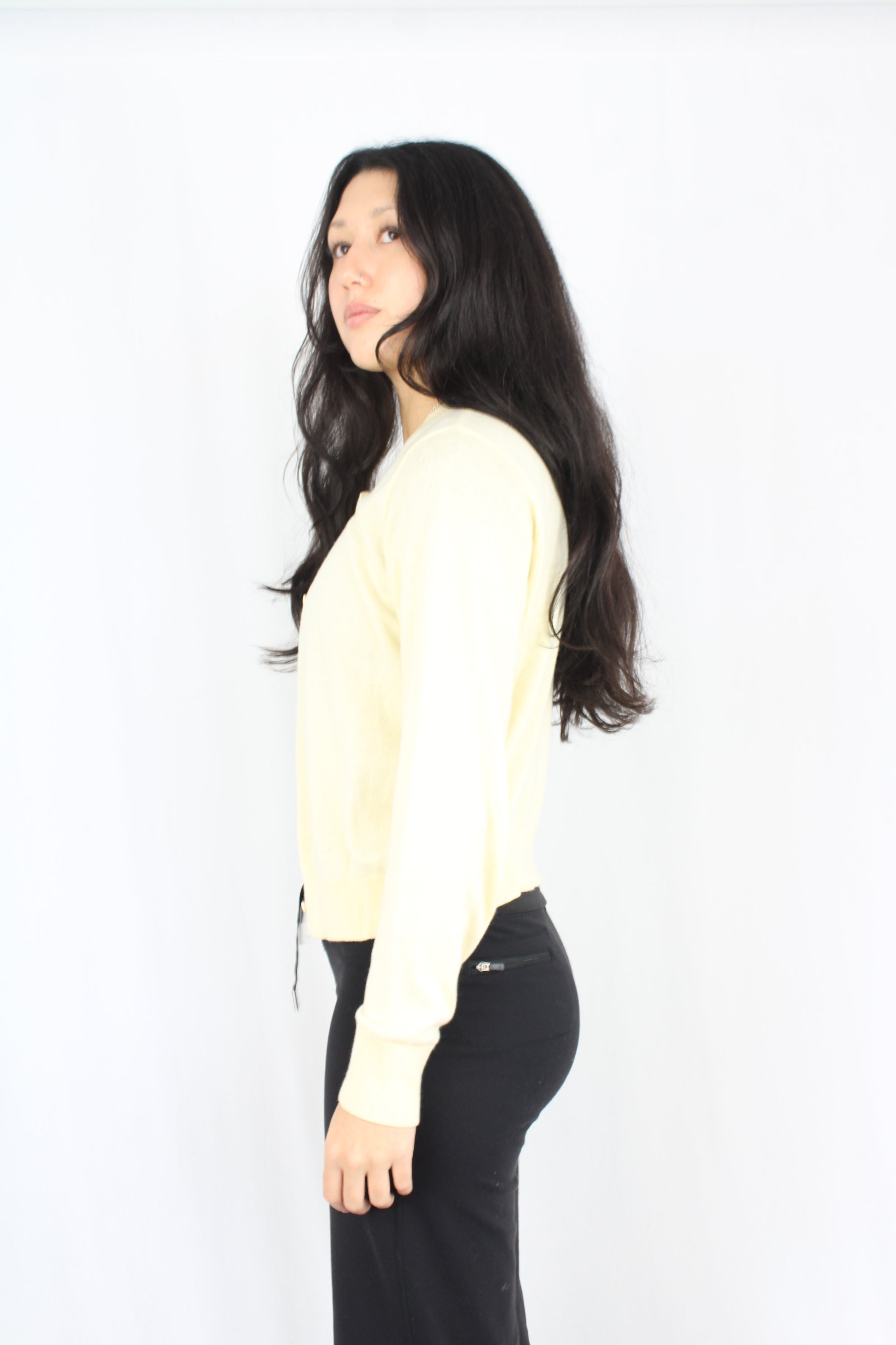 Assembly Label - Cotton Cashmere Caqrdigan
