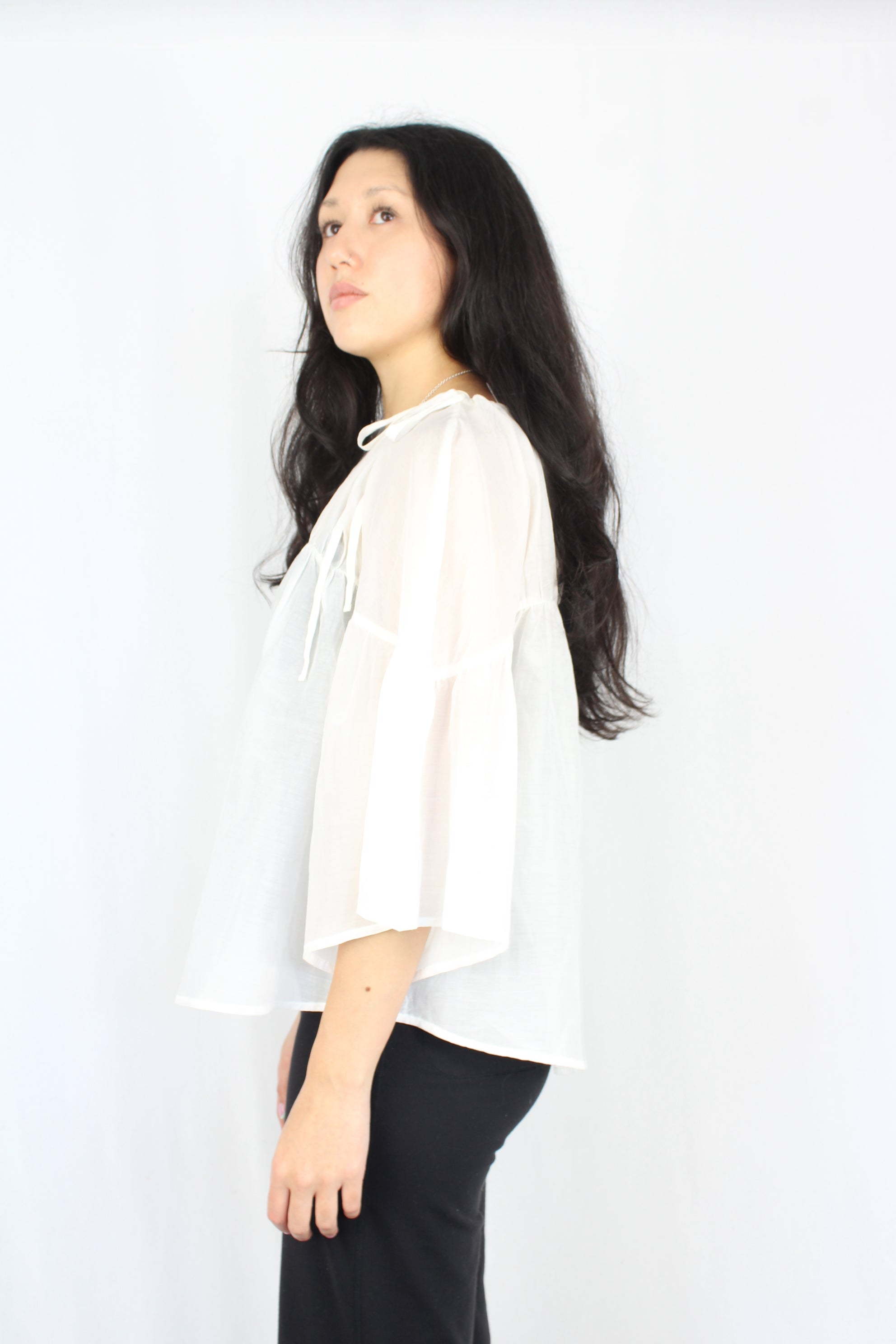 Marle - Sheer Flowy Top