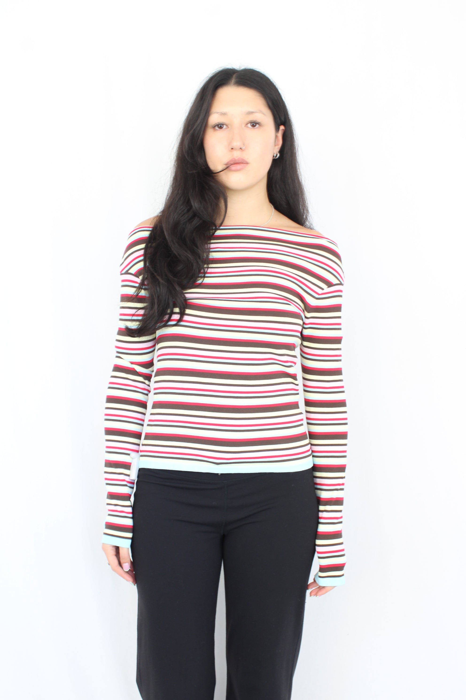 Ruby - Emma Candy Stripe Knit Top