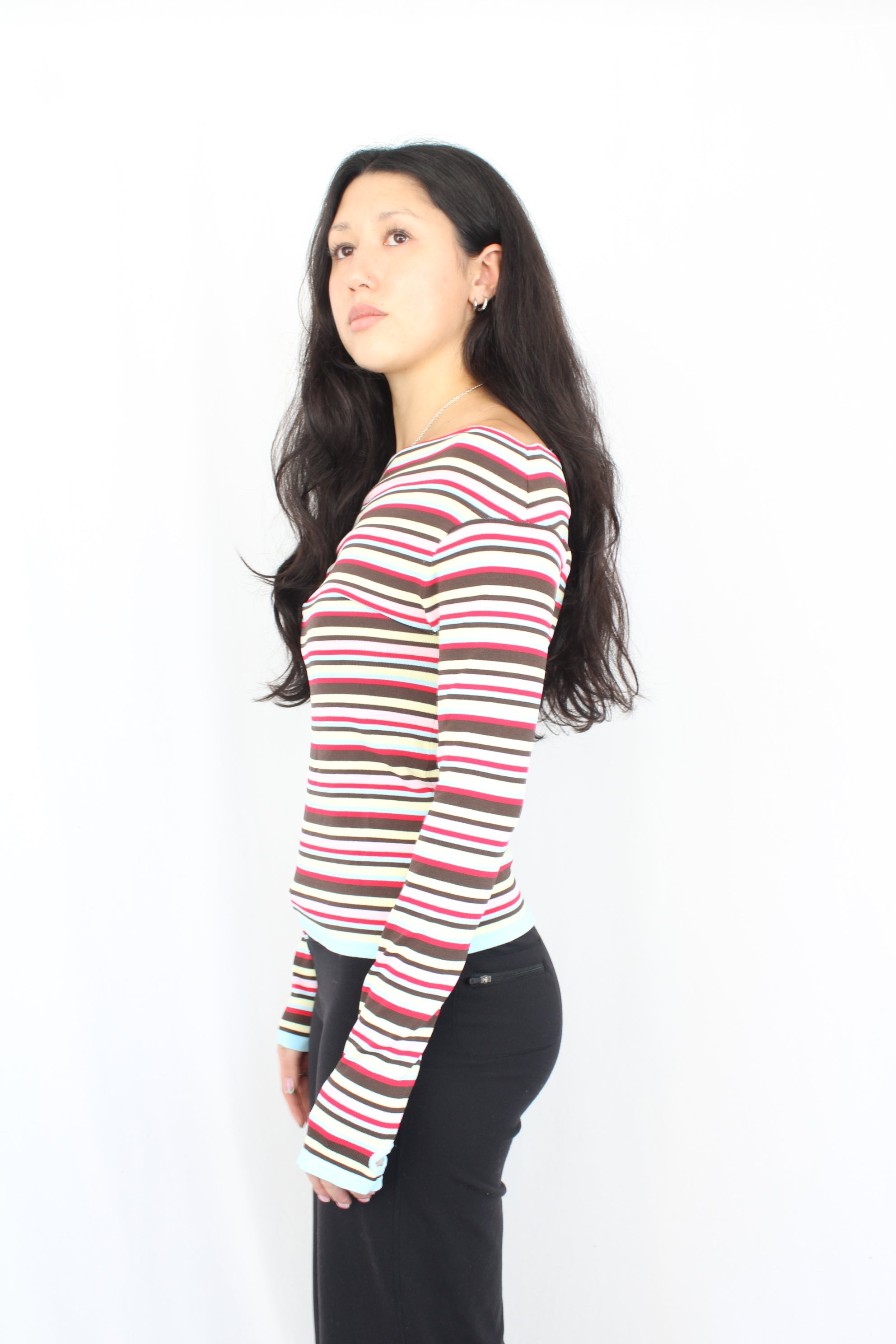 Ruby - Emma Candy Stripe Knit Top