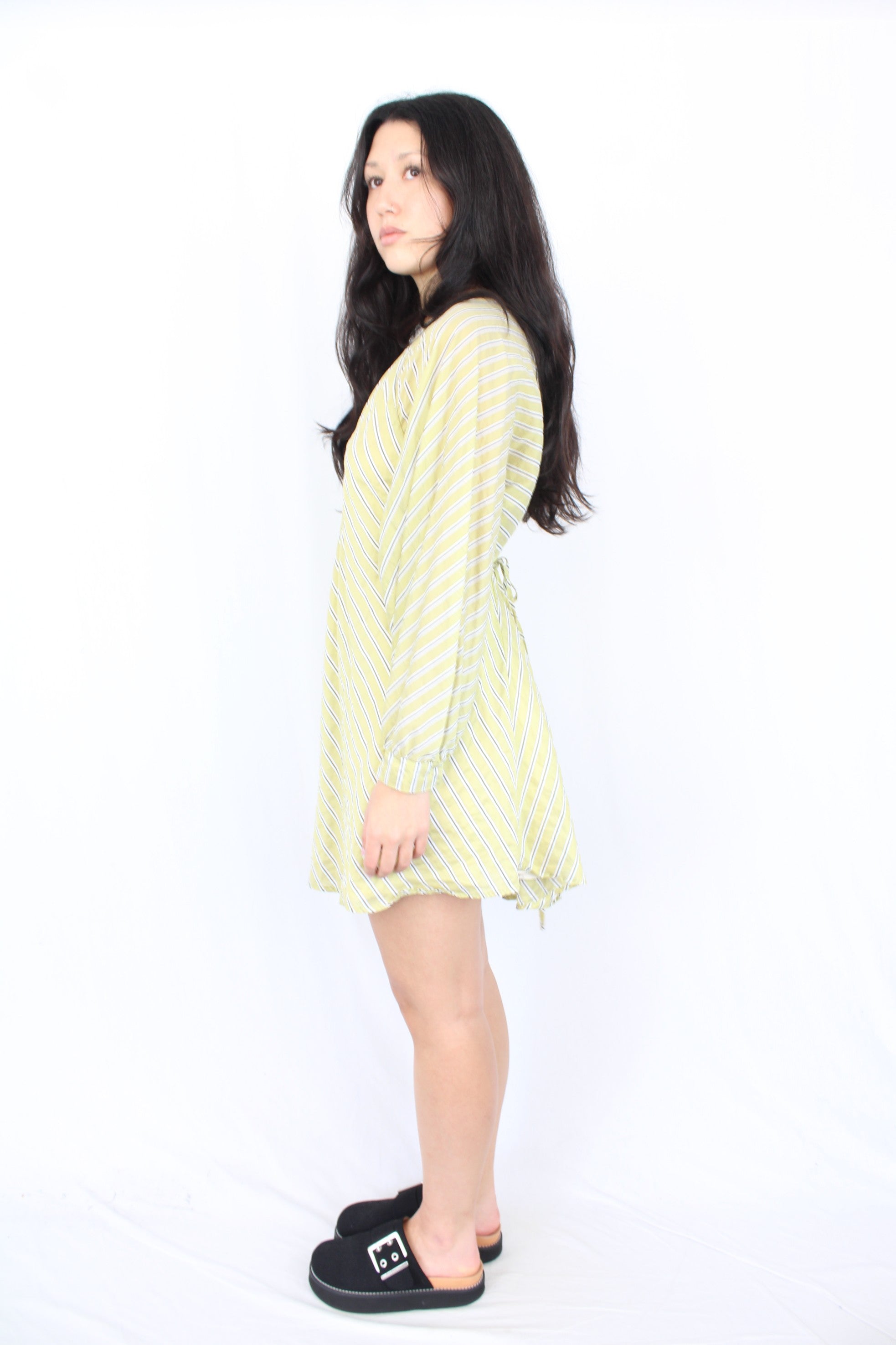 Rowie - Striped Tie Dress