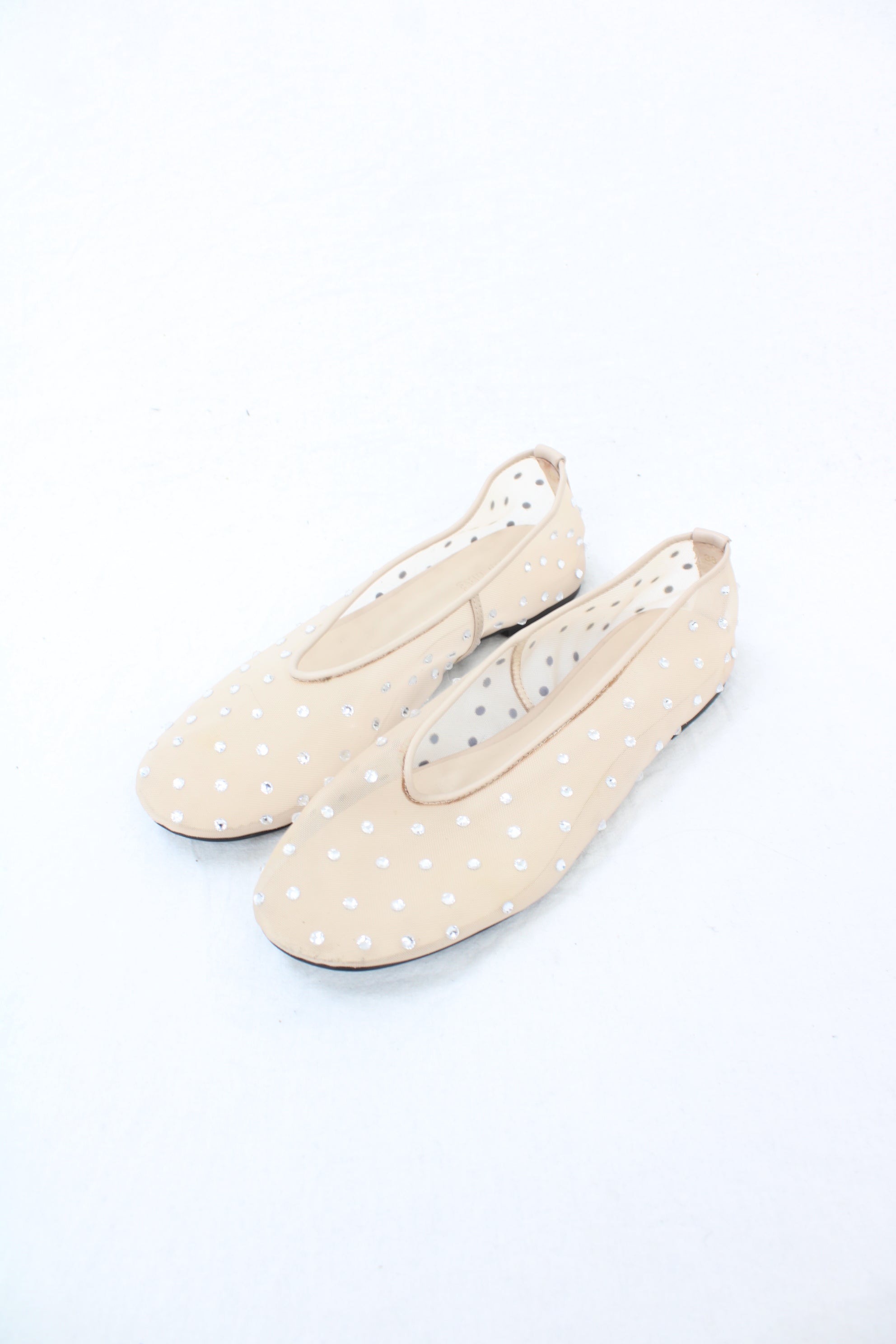 Alias Mae - Diamante Mesh Ballet Flats