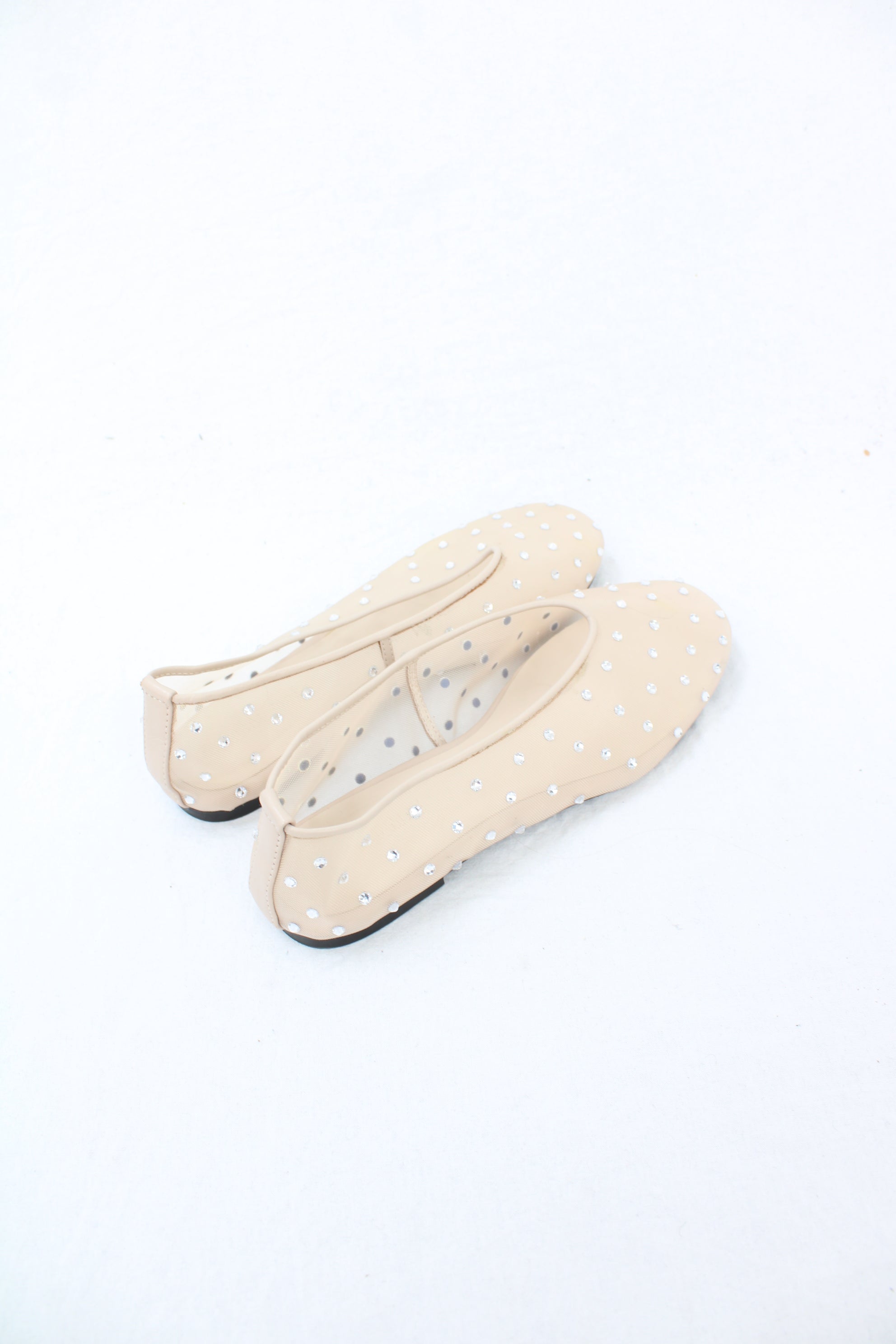 Alias Mae - Diamante Mesh Ballet Flats