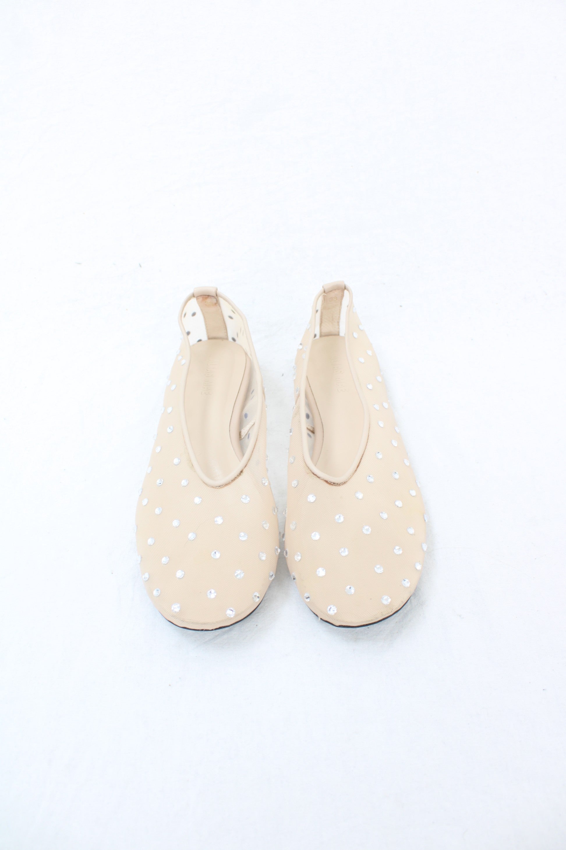 Alias Mae - Diamante Mesh Ballet Flats
