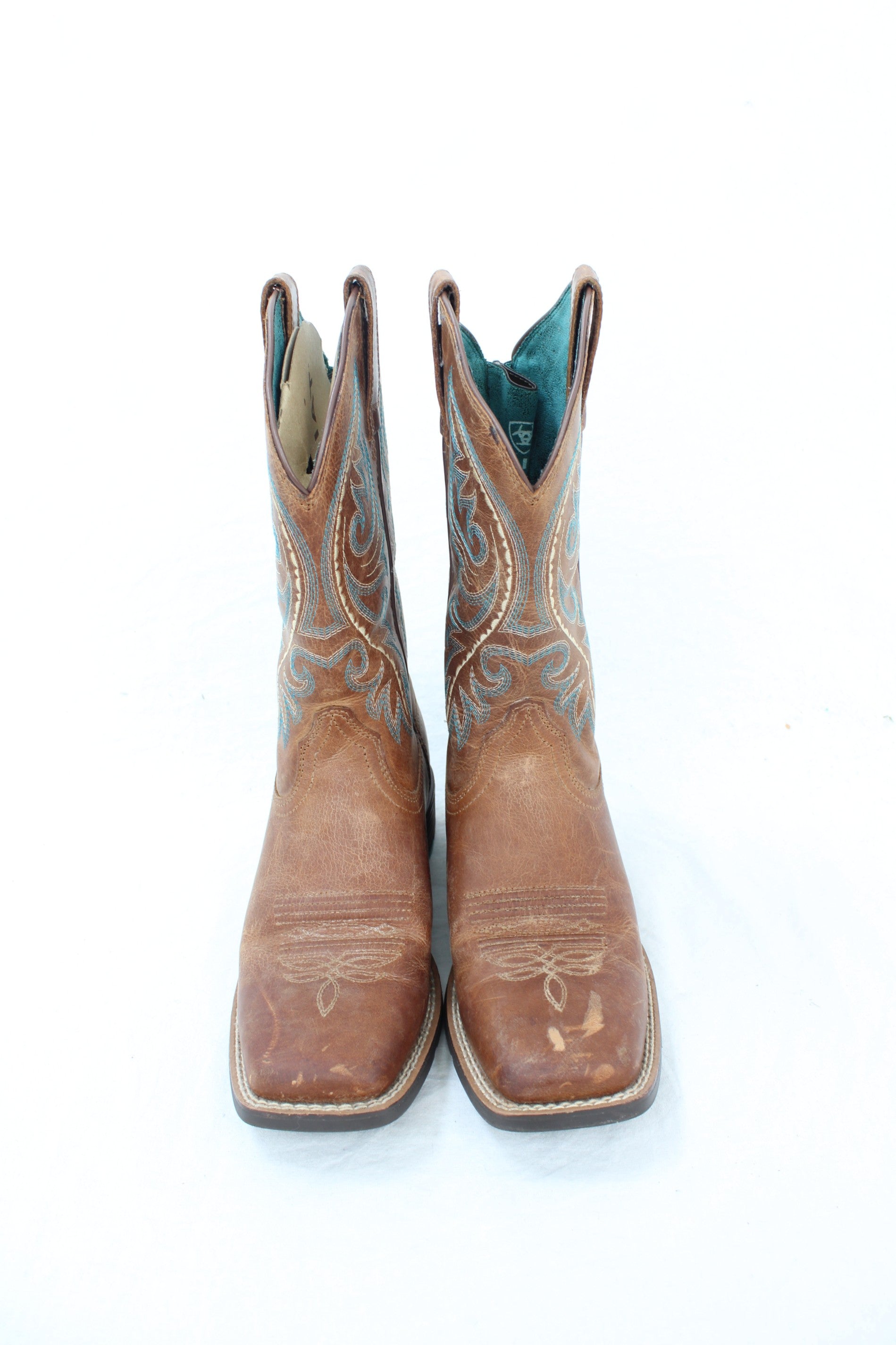 Ariat - Round Up Back Zip Boots