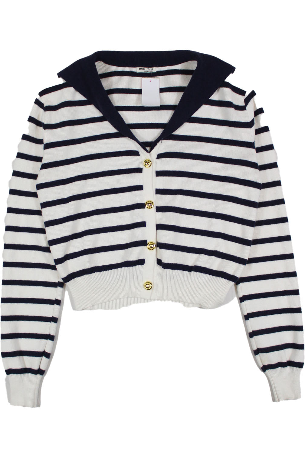 Miu Miu - Striped Cardigan