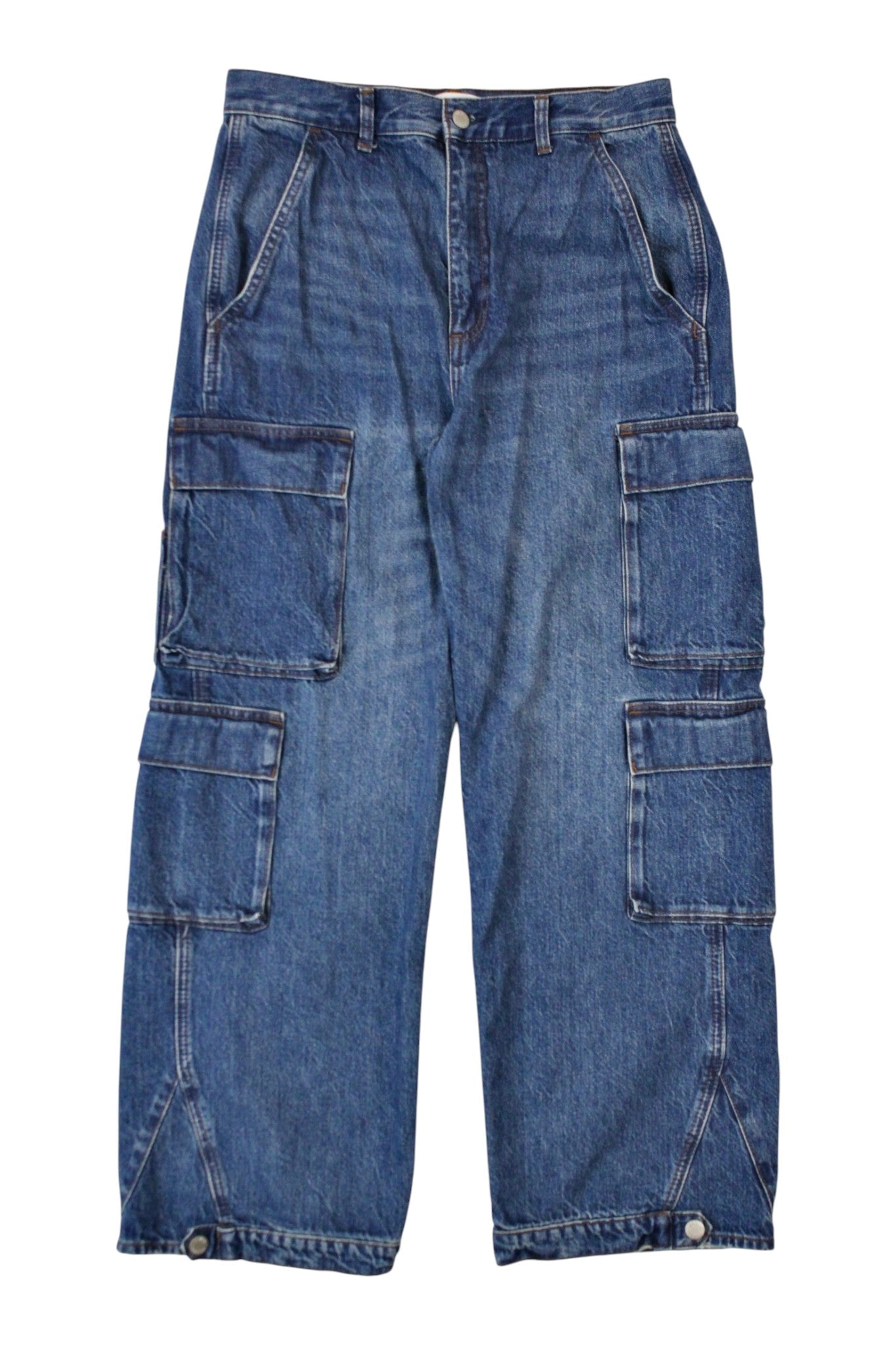 Denim Forum - "The 90's Millie High Rise Cargo" Jeans