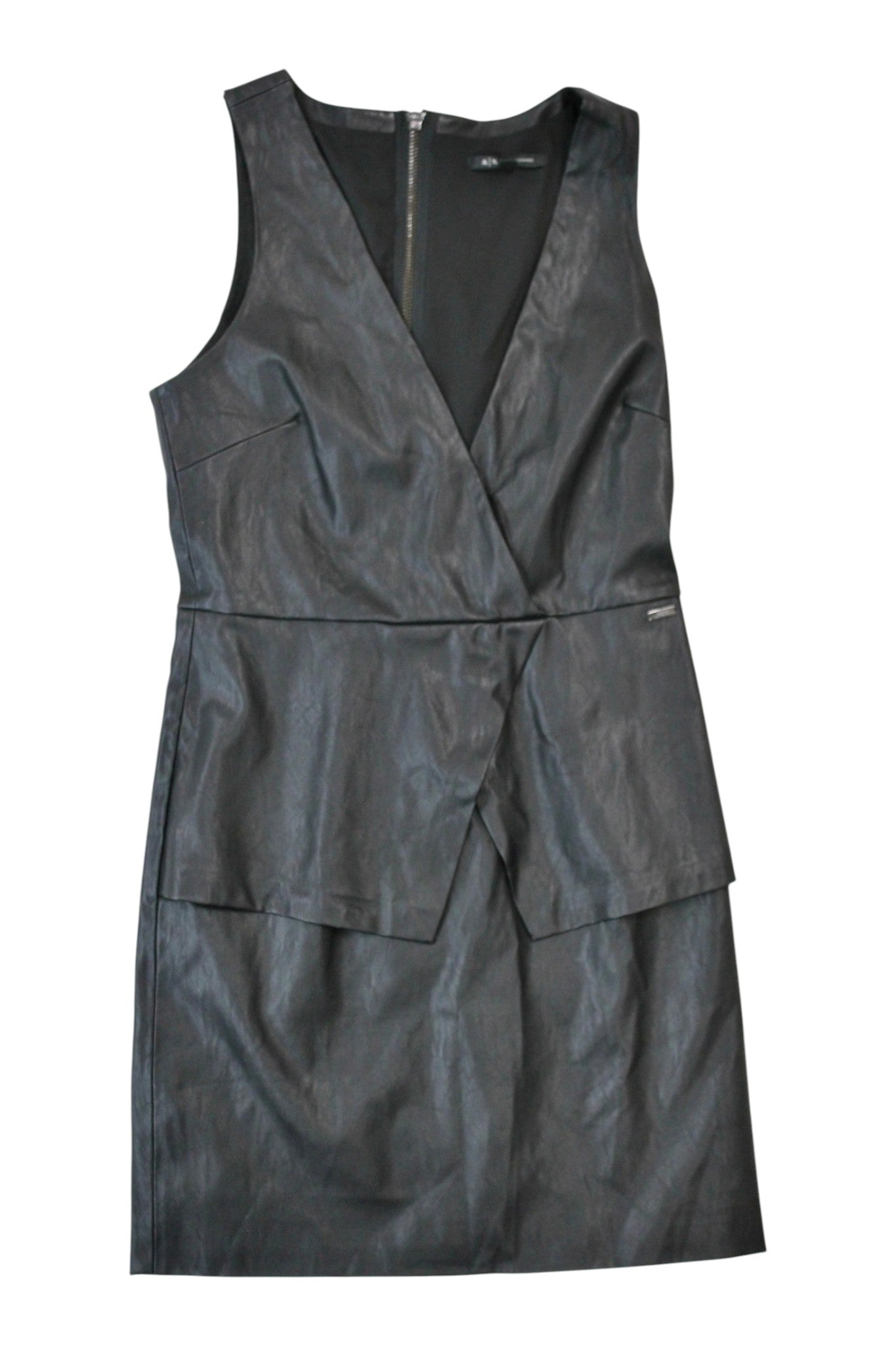 Armani Exchange - Pleather Mini Dress
