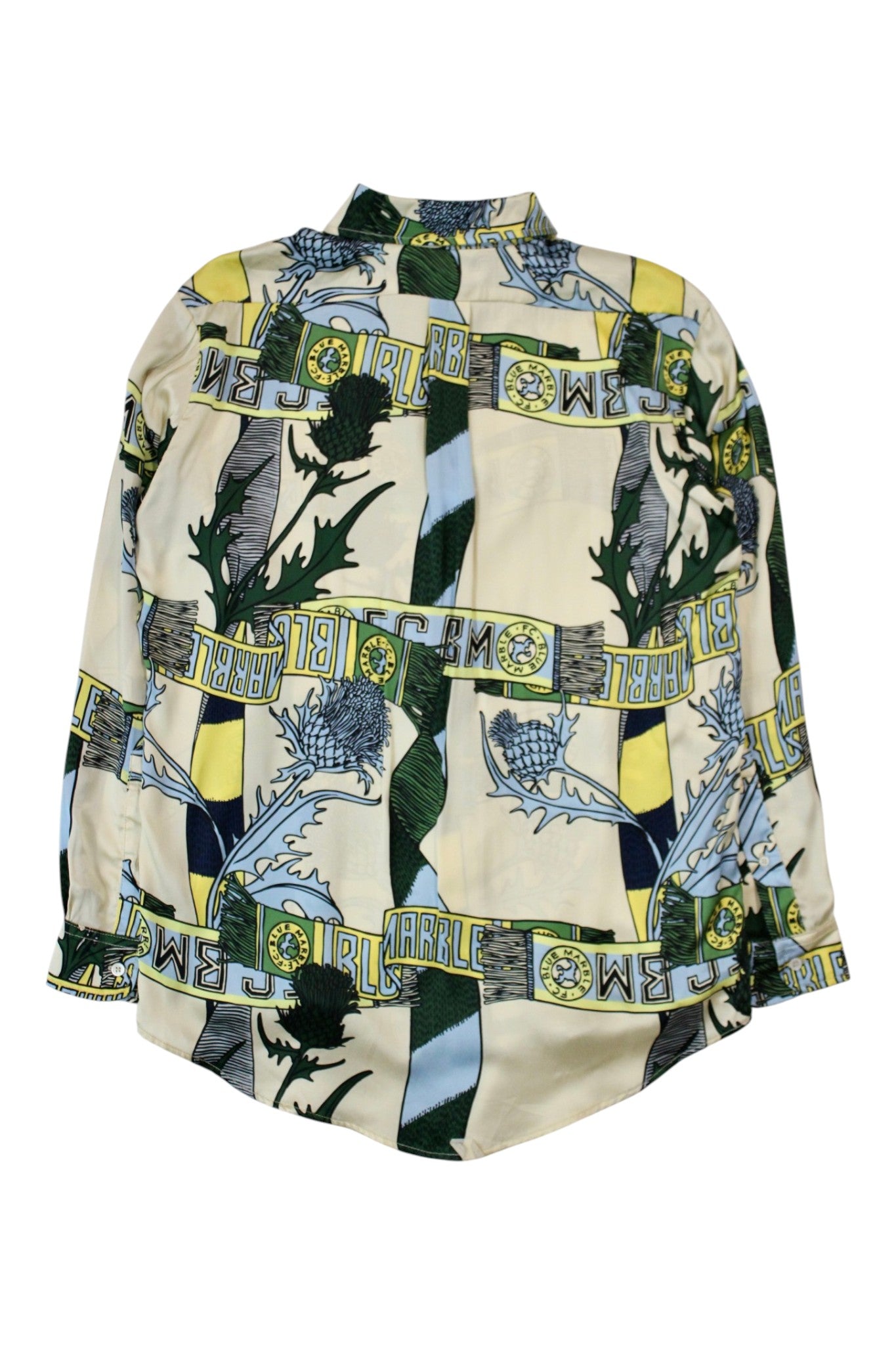 Blue Marble - Silk Shirt
