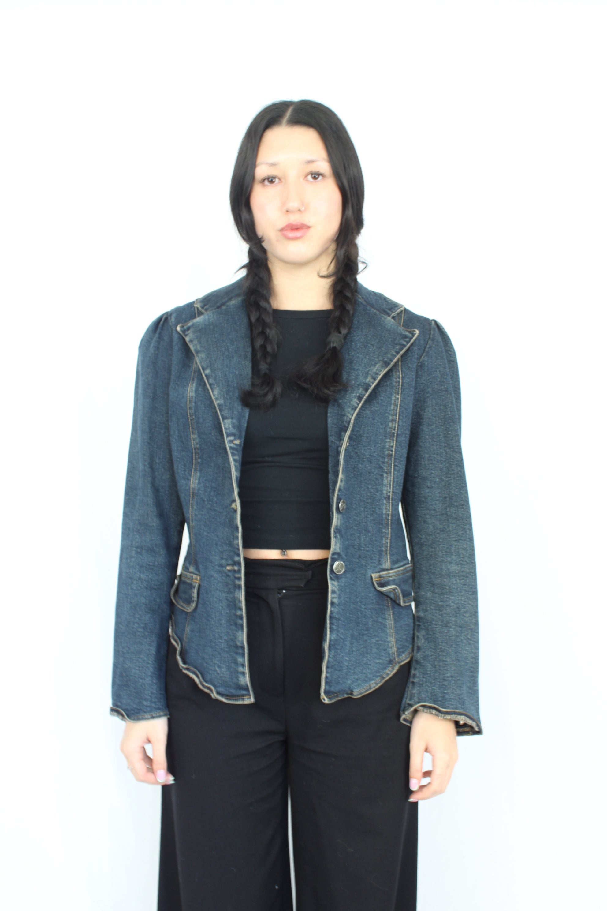 Annah Stretton - Vintage Denim Blazer