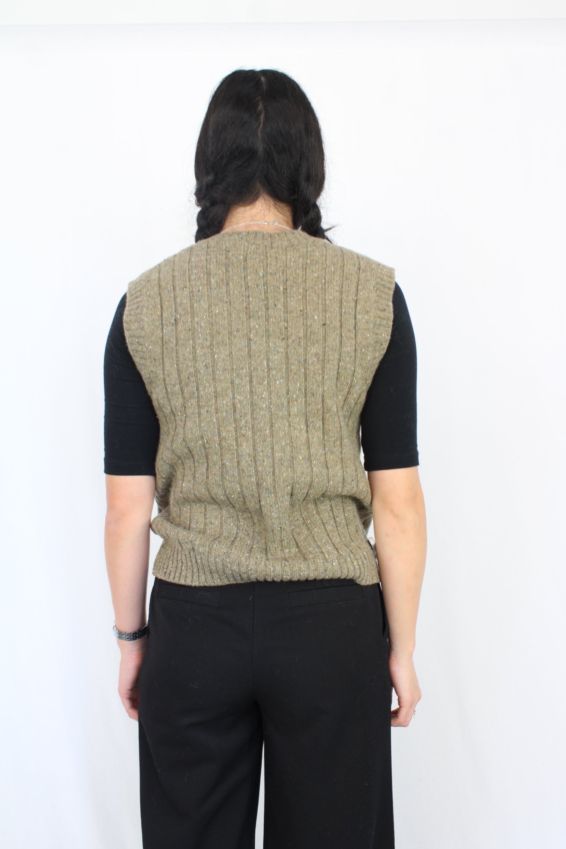 Sienne - Green Sweater Vest