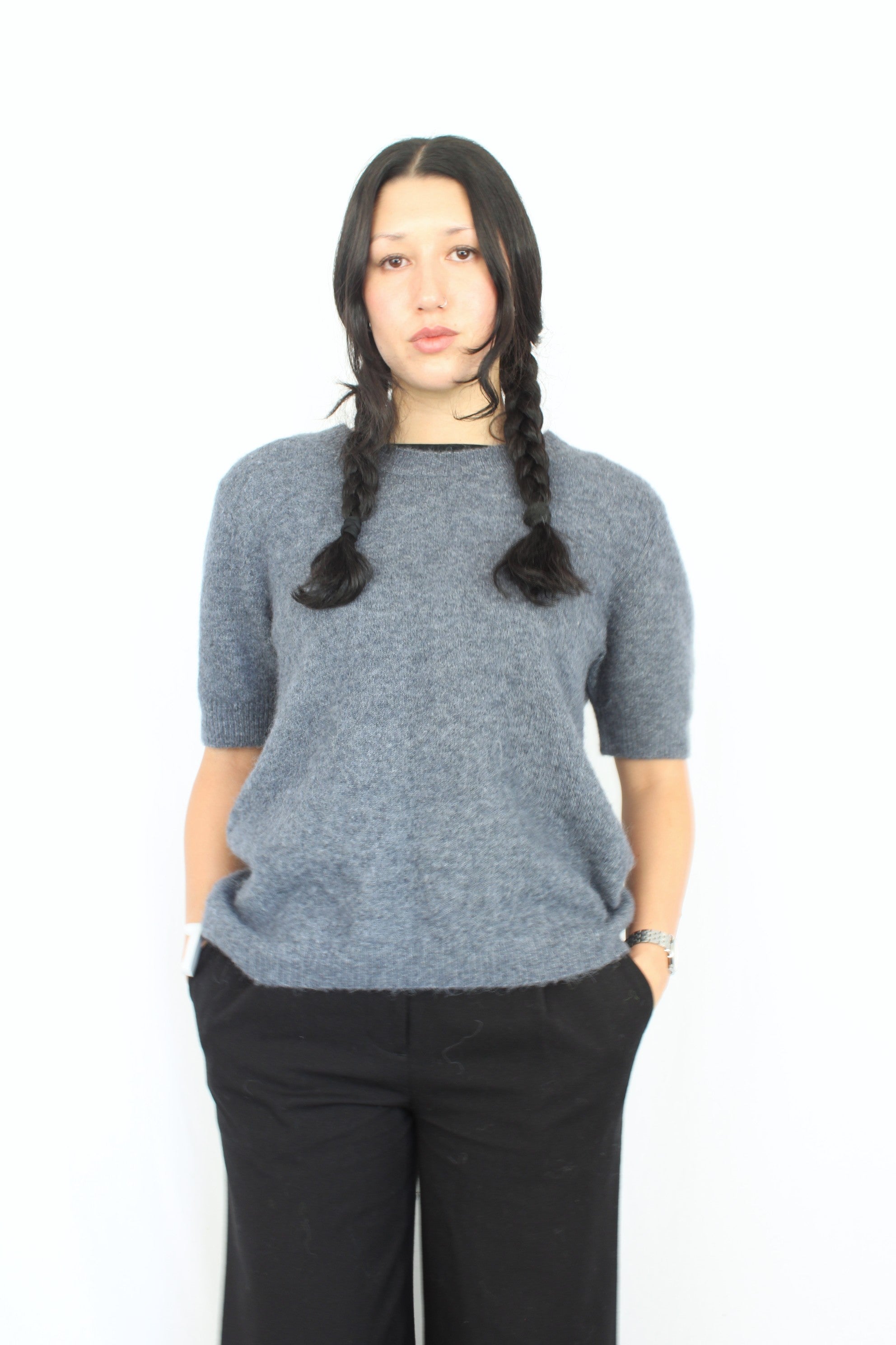 Mineral - Alpaca Blend Knit Tee