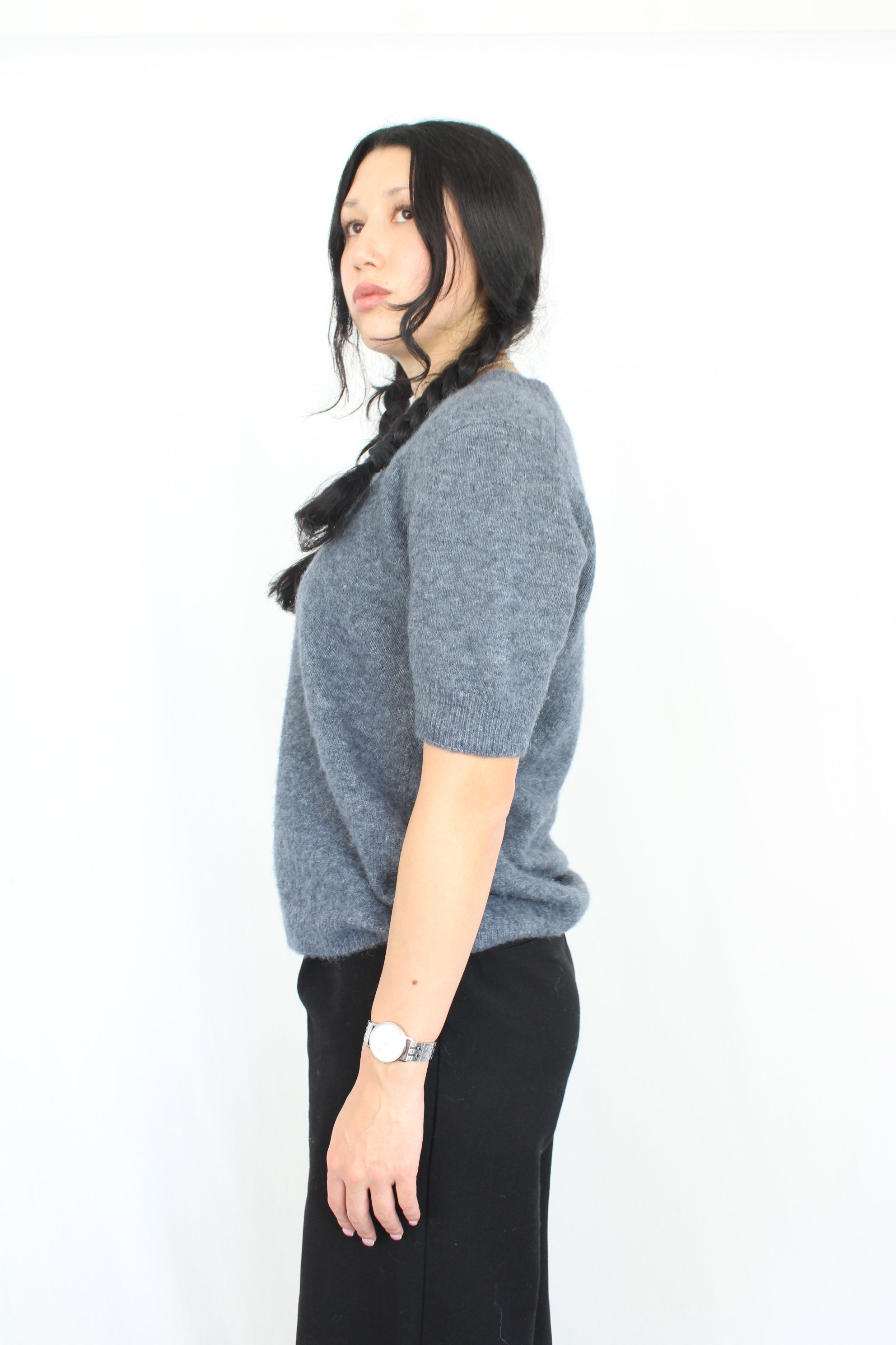 Mineral - Alpaca Blend Knit Tee