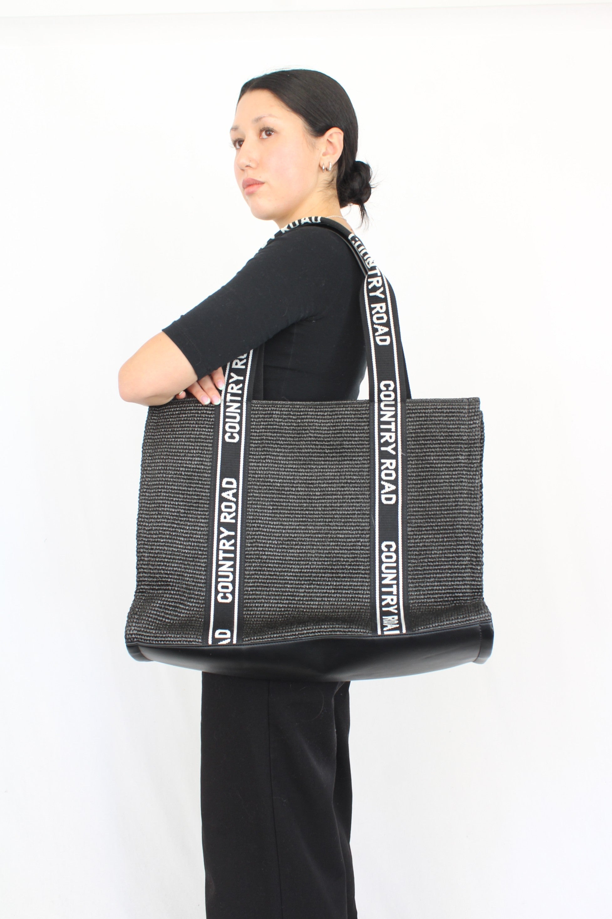 Country Road - Woven Tape Tote Bag