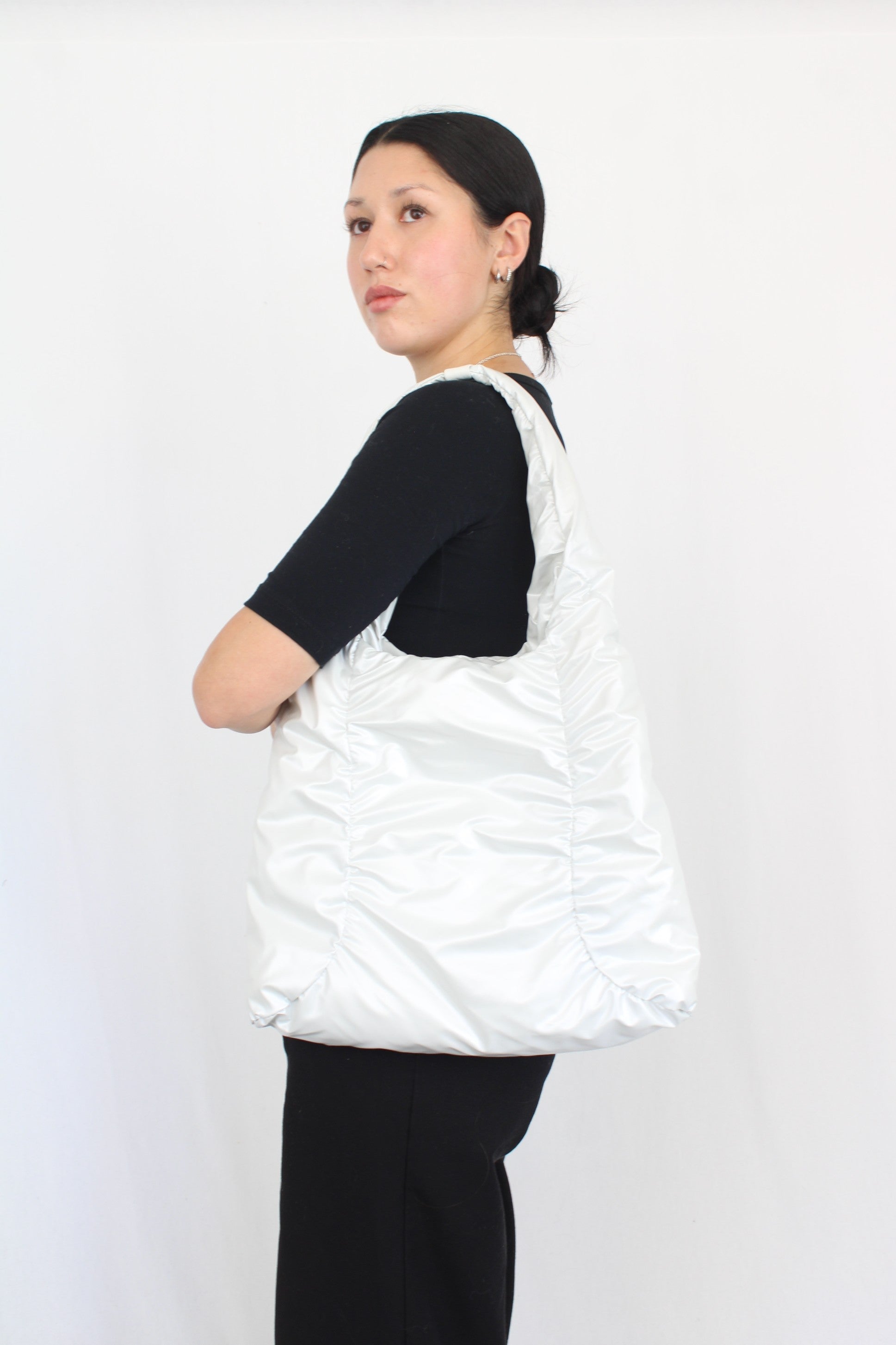 I.JIJI - Vinyl Puffer Bag