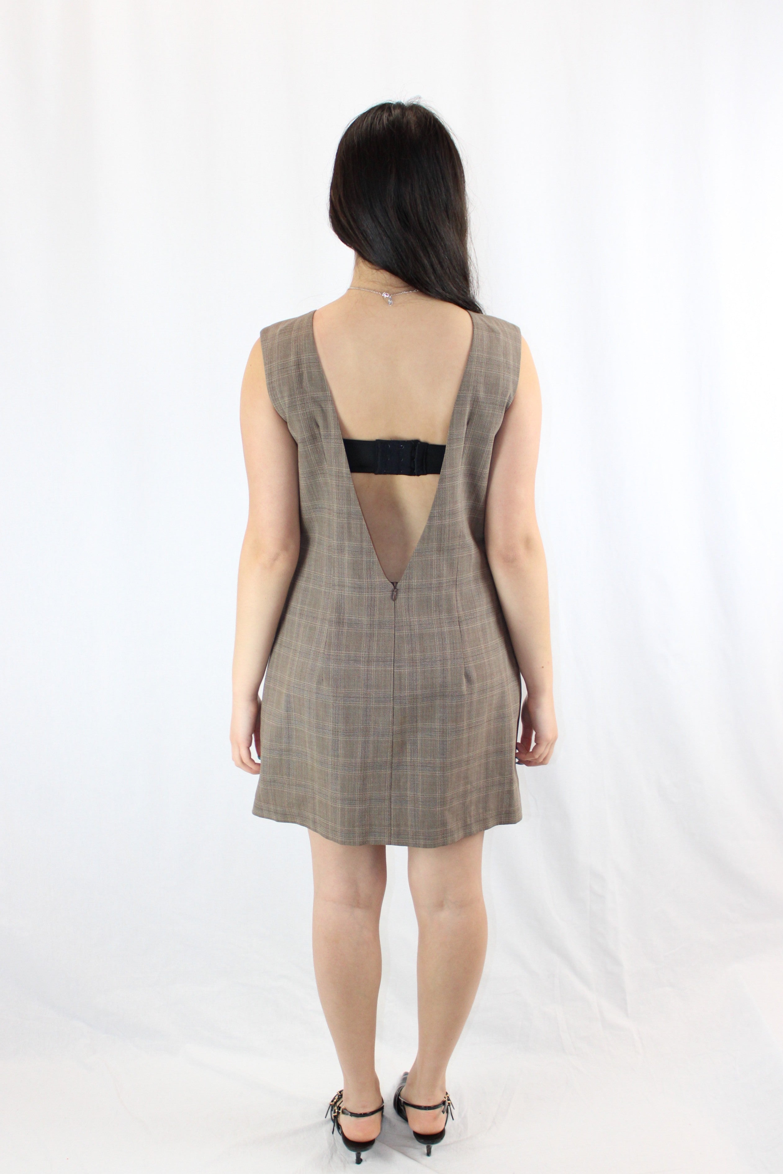 Maggie Marilyn - Plaid Pinafore