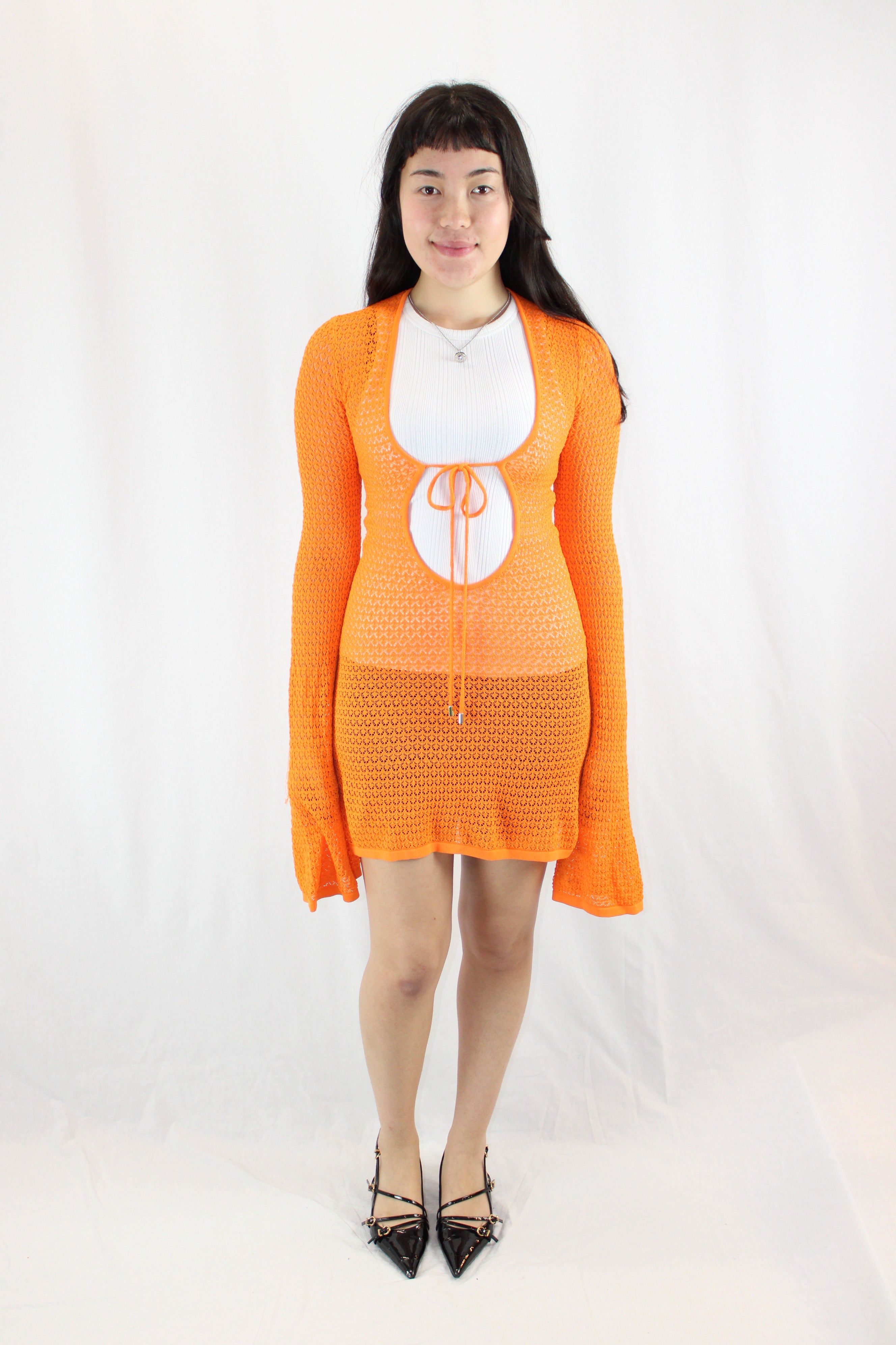 Monday - Crochet Mini Dress