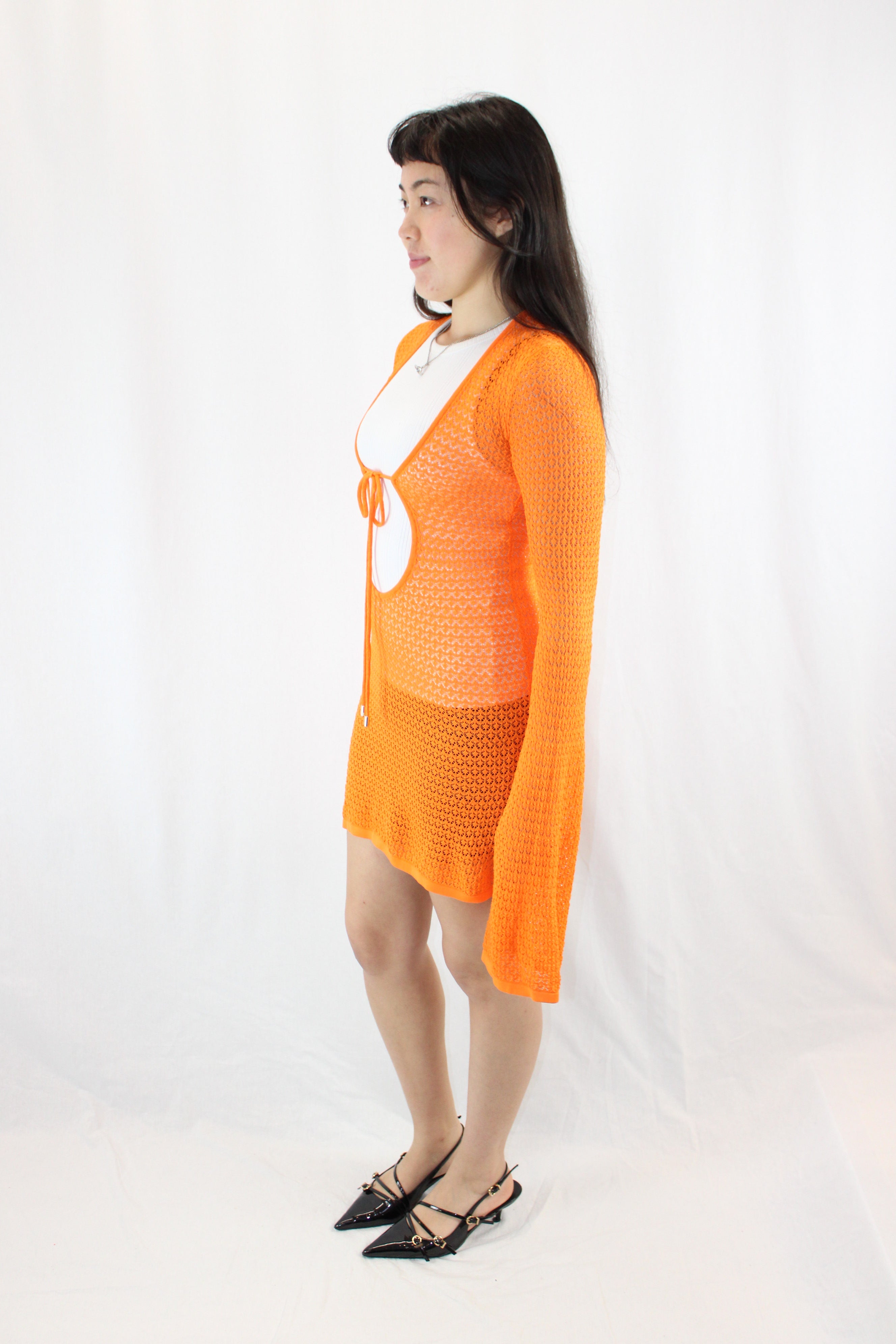 Monday - Crochet Mini Dress