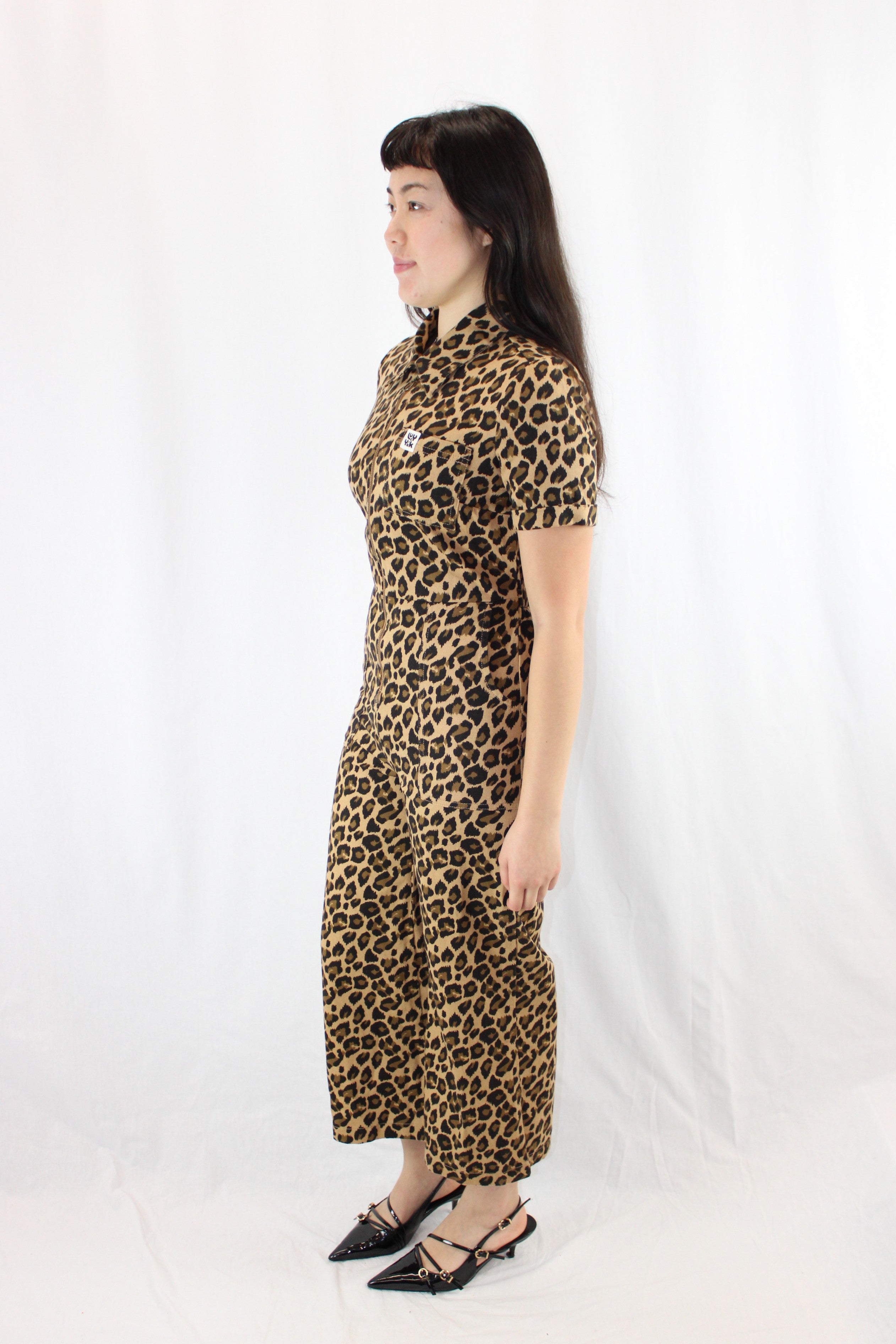 Lucy & Yak - NWT Leopard Boilersuit