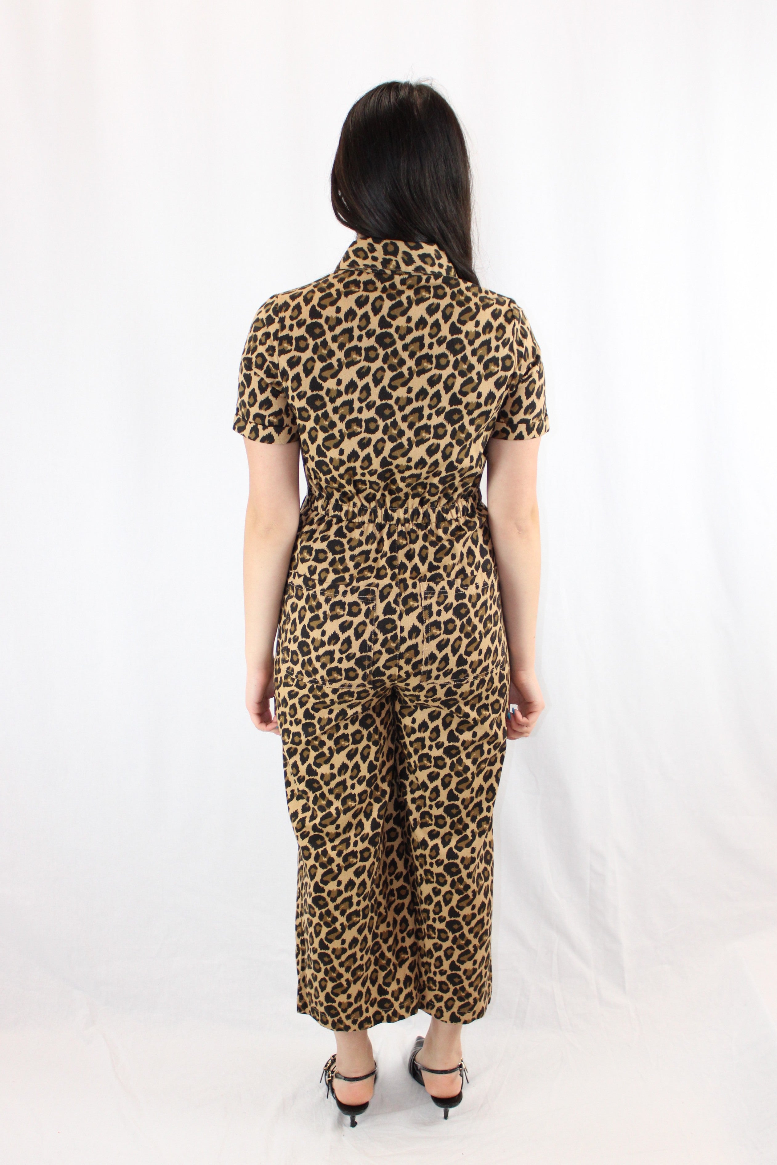 Lucy & Yak - NWT Leopard Boilersuit