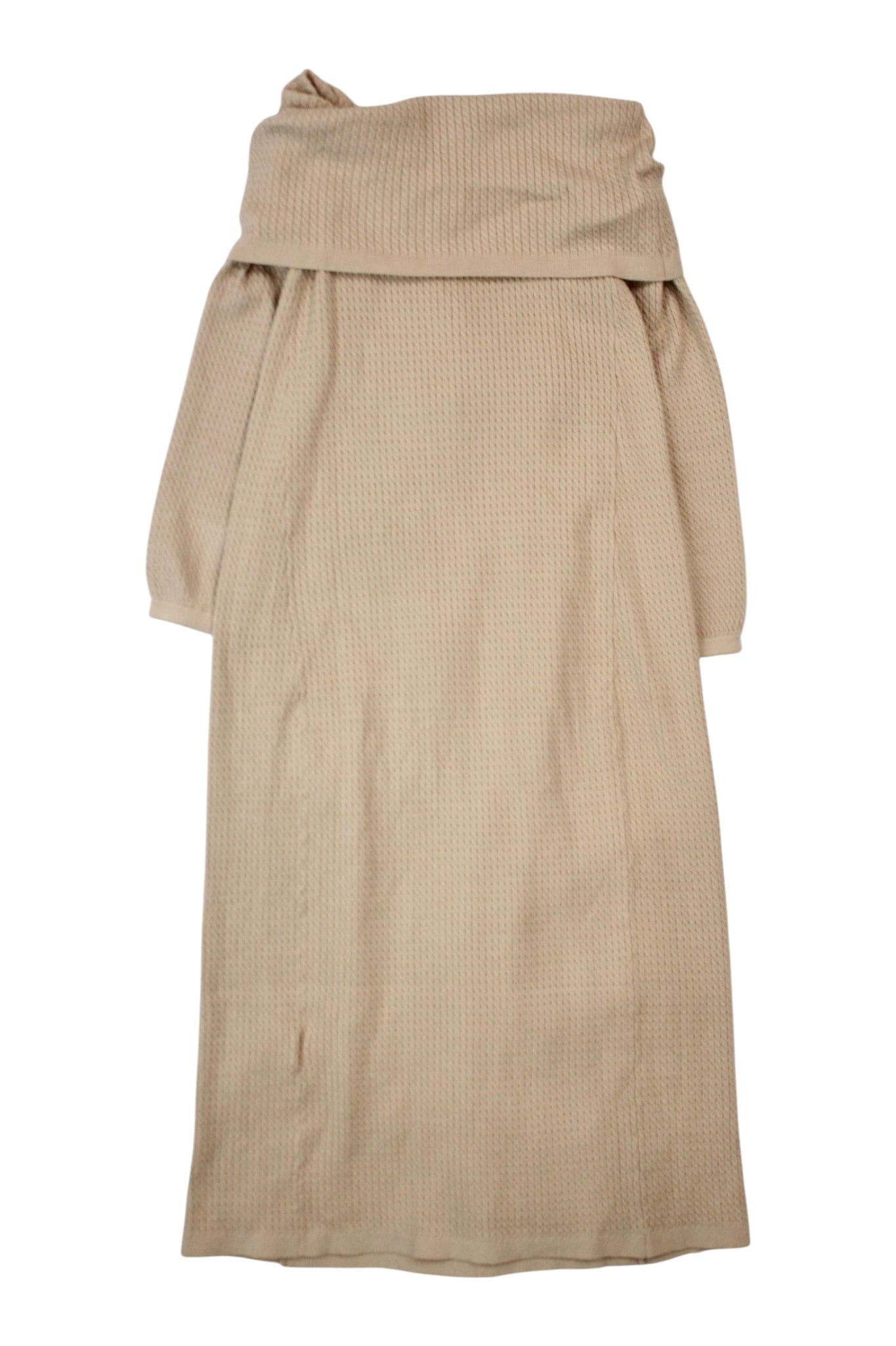We Wore What - Cable Knit Strapless Dress