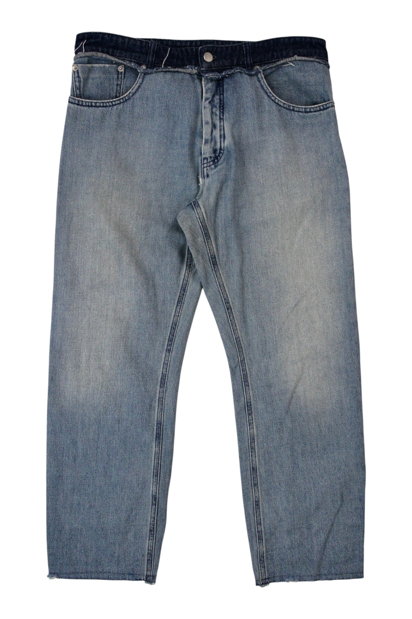 MM6 Maison Margiela - Contrast Crop Jeans