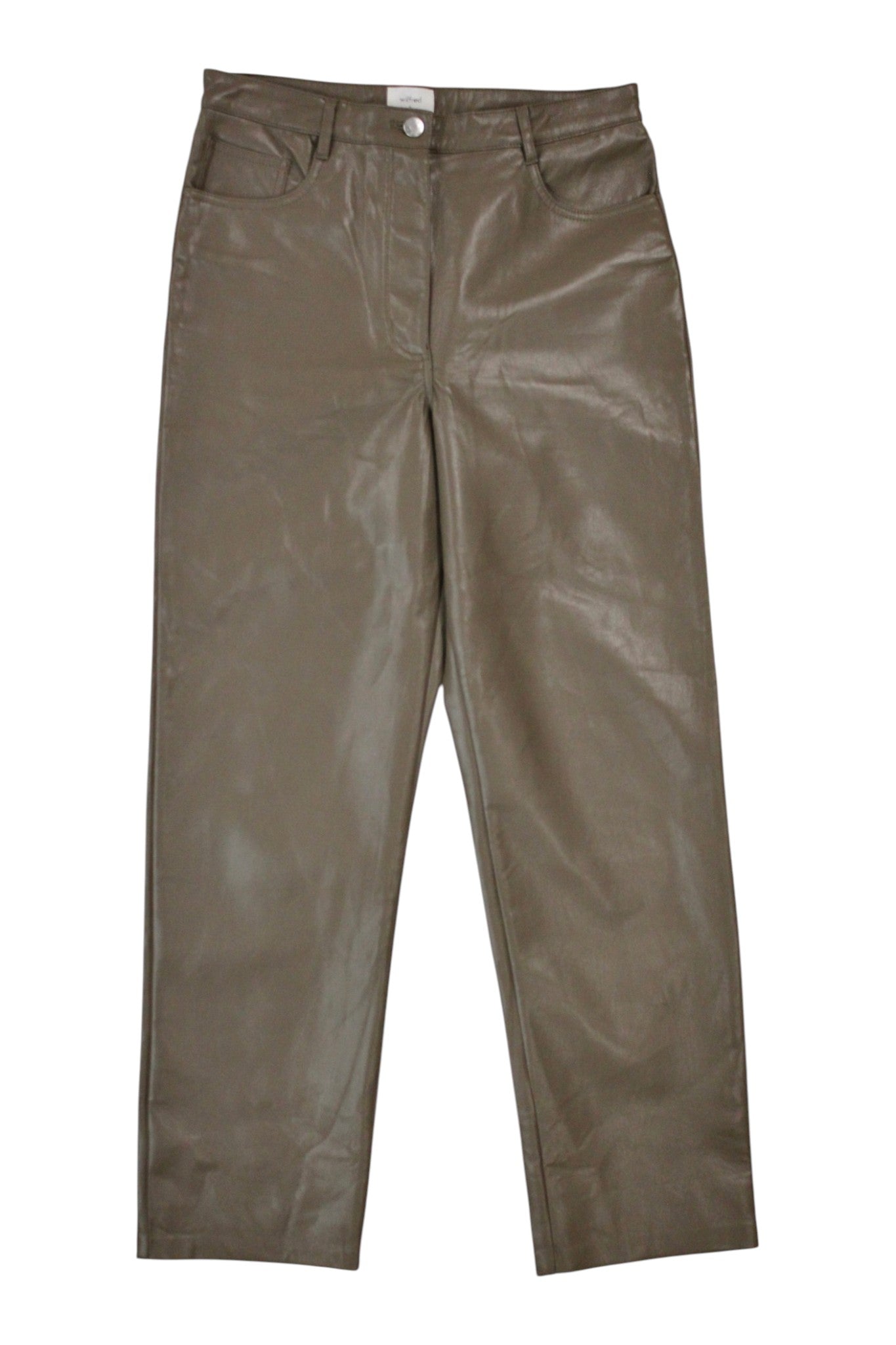 Wilfred - Faux Patent Leather Pants