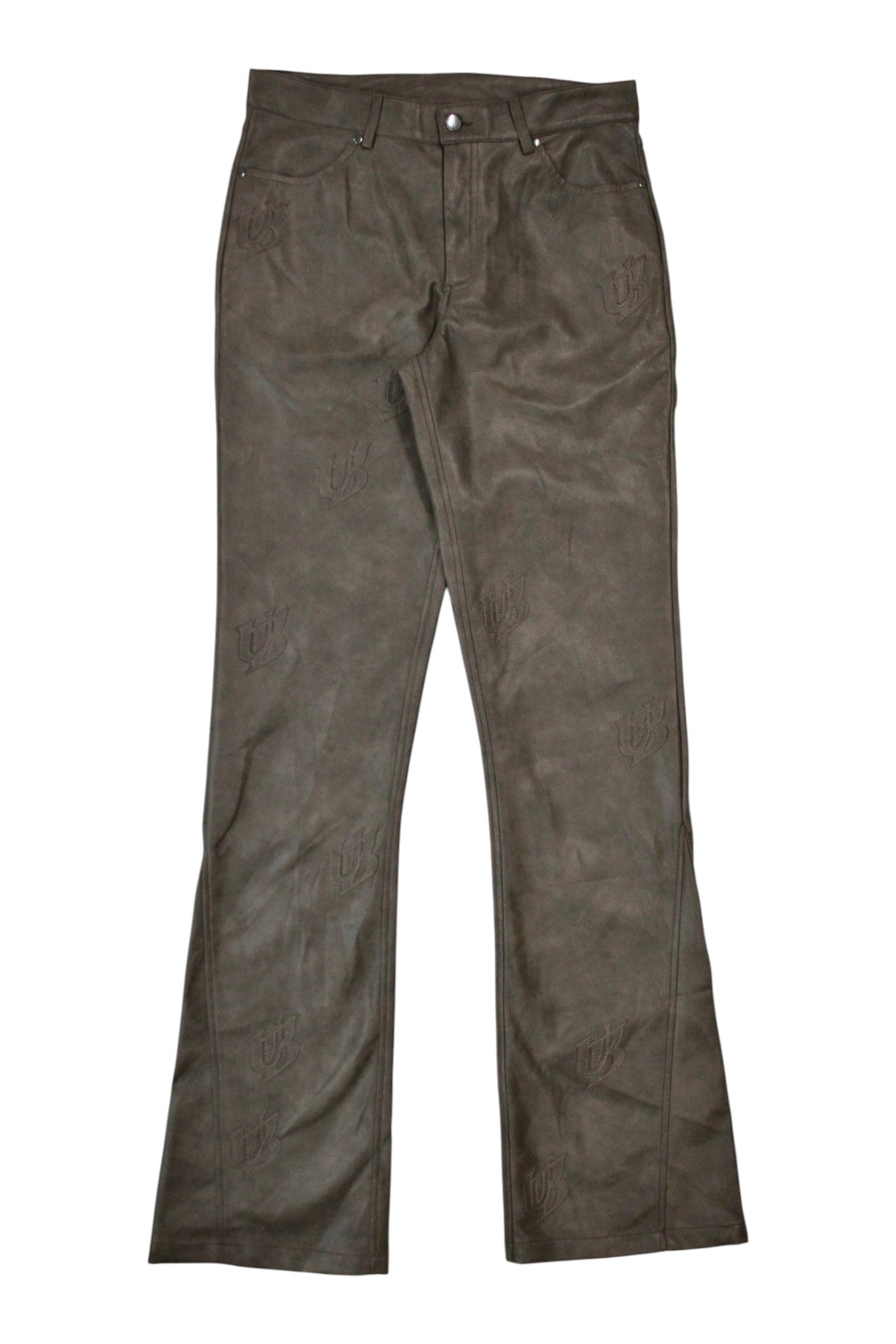 Unseen Being - Faux Leather Pants