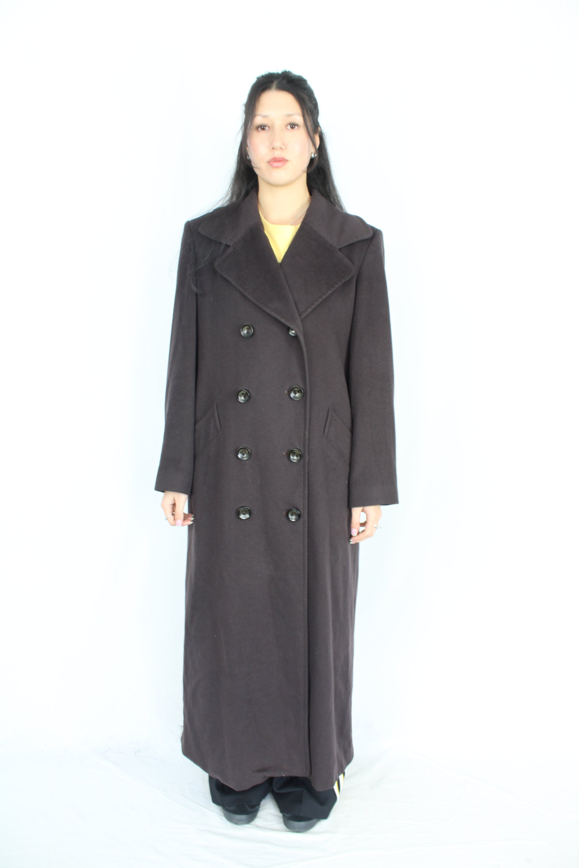 Jaeger - Vintage Wool Cashmere Coat