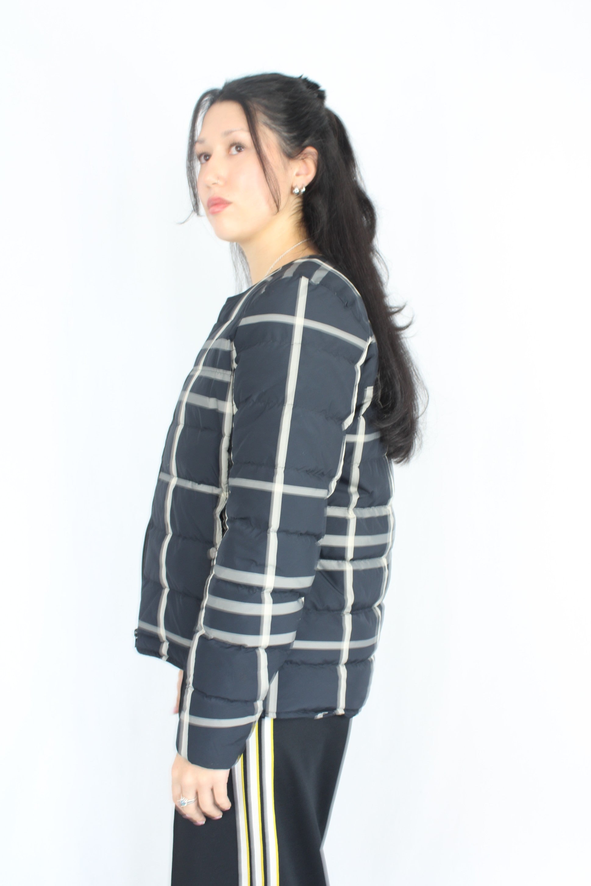 Annah Stretton - Grid Puffer Jacket