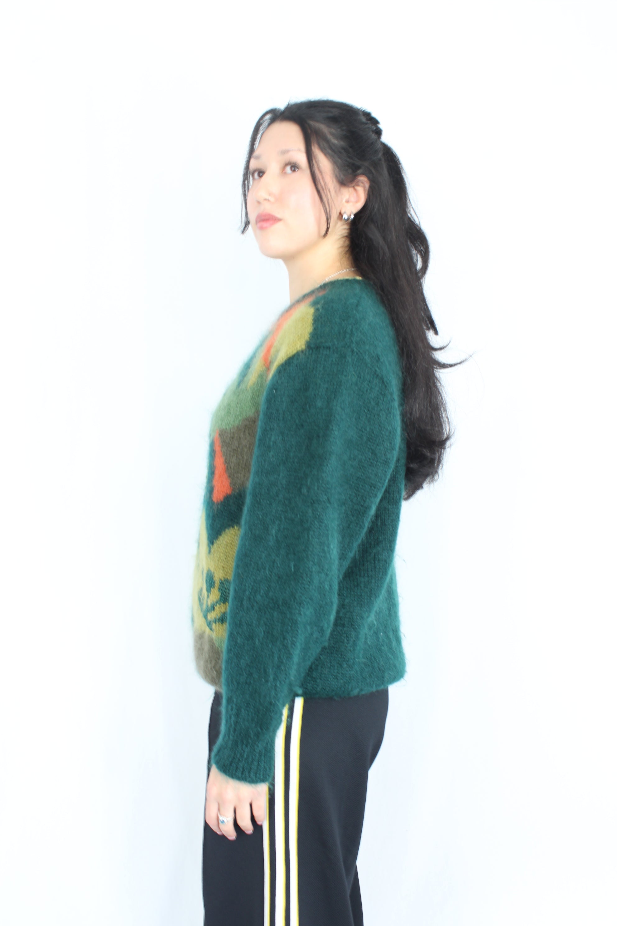 Vintage Leaf Mohair Jumper
